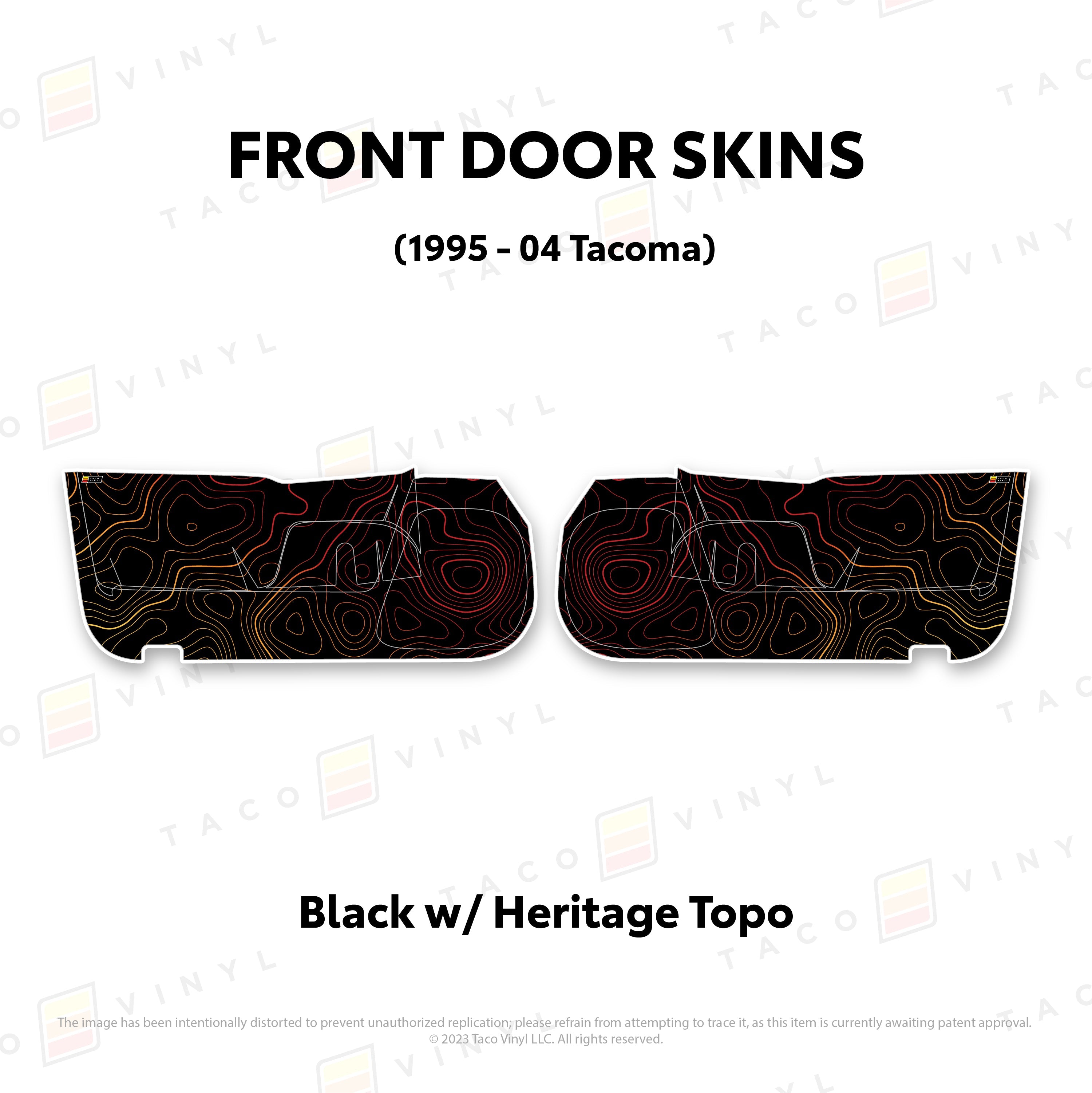 2010-24  Door Skins (Lower Section) For 4Runner