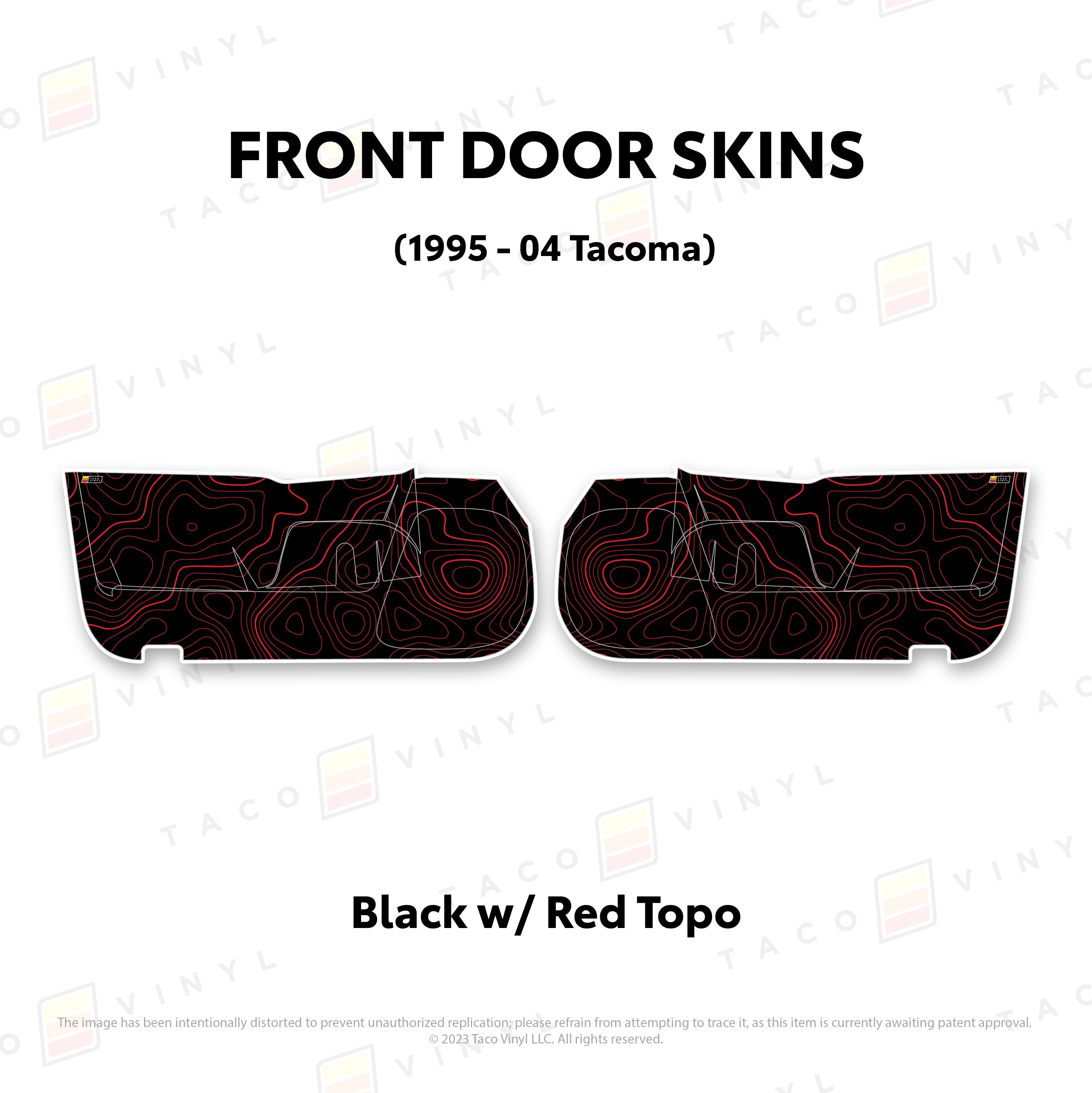 2010-24  Door Skins (Lower Section) For 4Runner