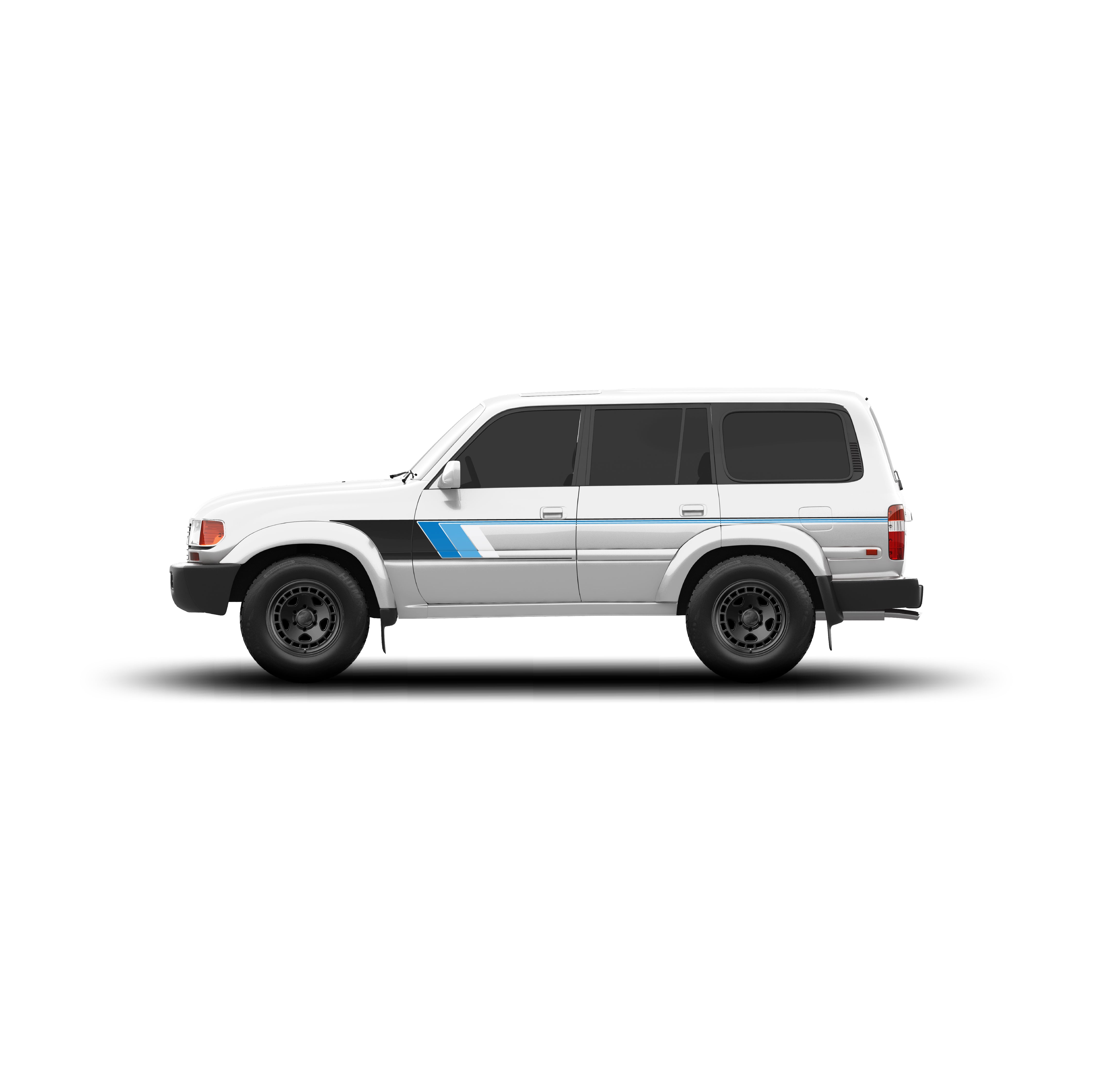 Retro Stripes For 80 Series Land Cruiser