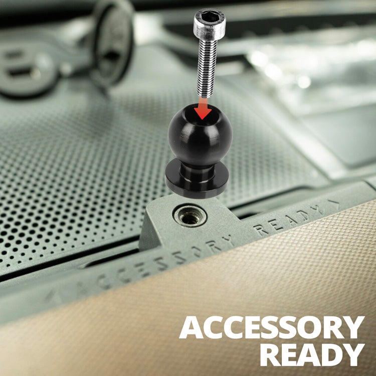 LINK™ GoPro/Action Camera Mount | Accessory Ready Dash and Grab Handle Compatible | 2021-2026 Ford Bronco | 7.5"-9.25" Telescoping Arm