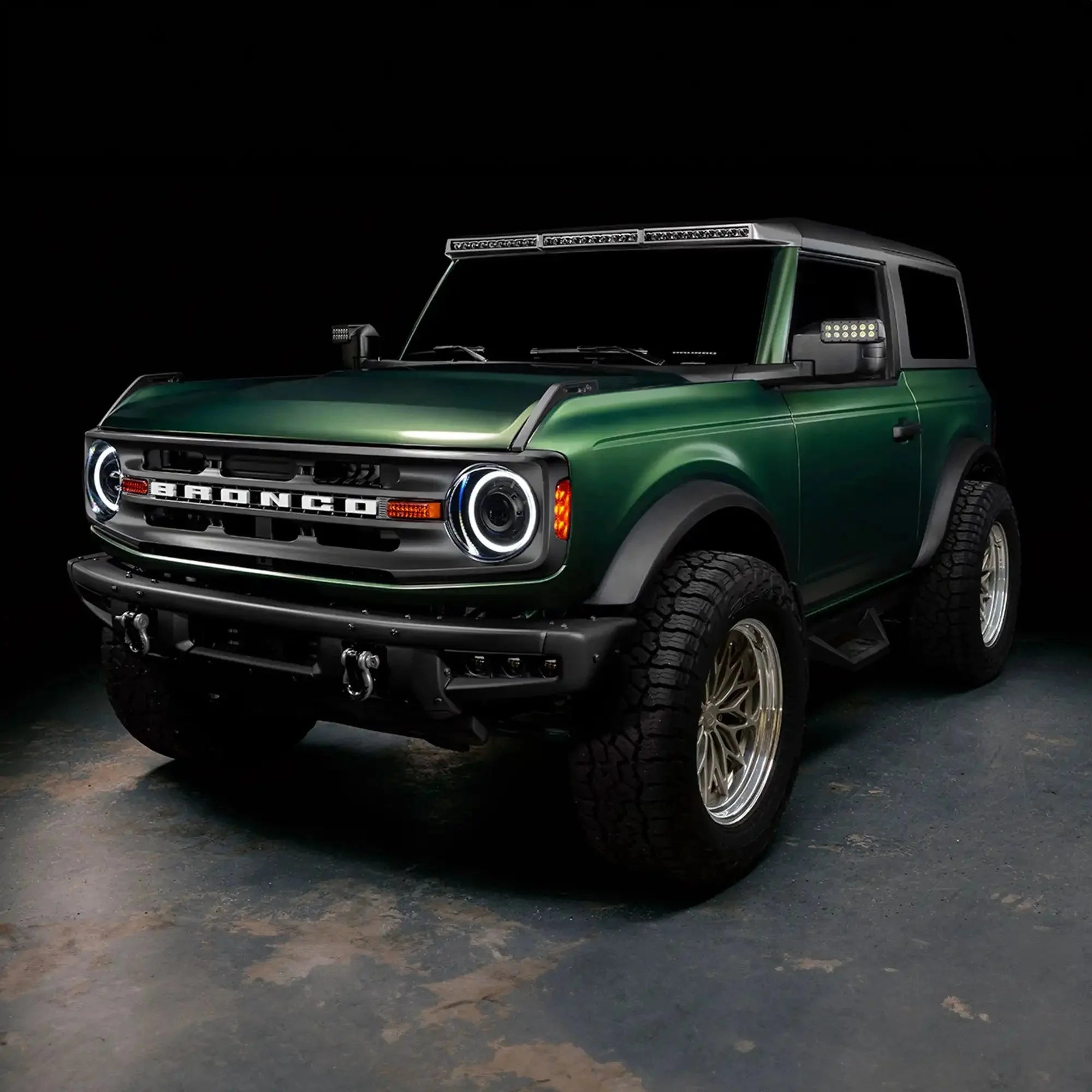ORACLE Lighting Oculus™ Bi-LED Projector Headlights For 2021-2026 Ford Bronco