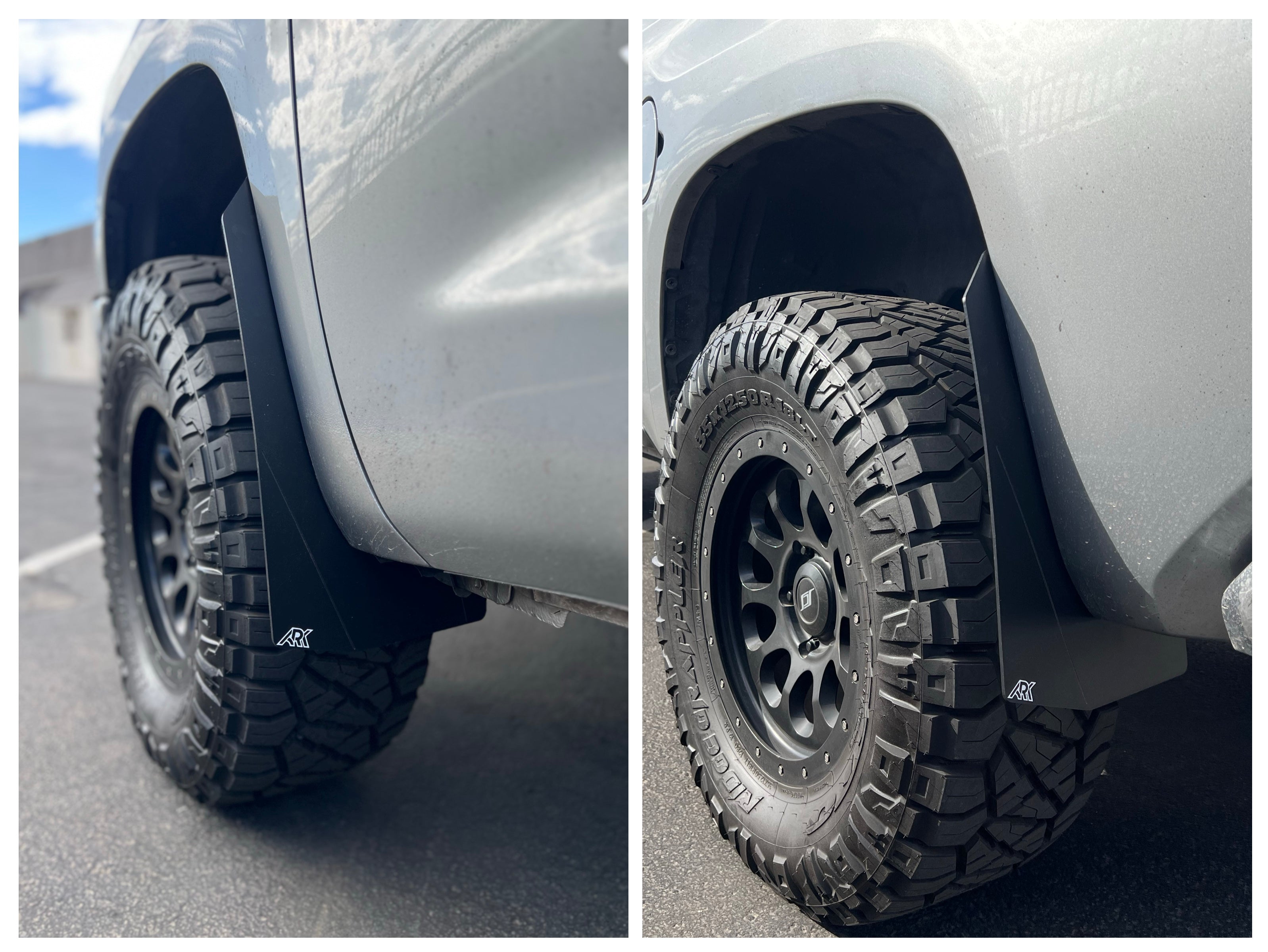TriXpoly Mid Mudflaps For 2007-2021 Toyota Tundra