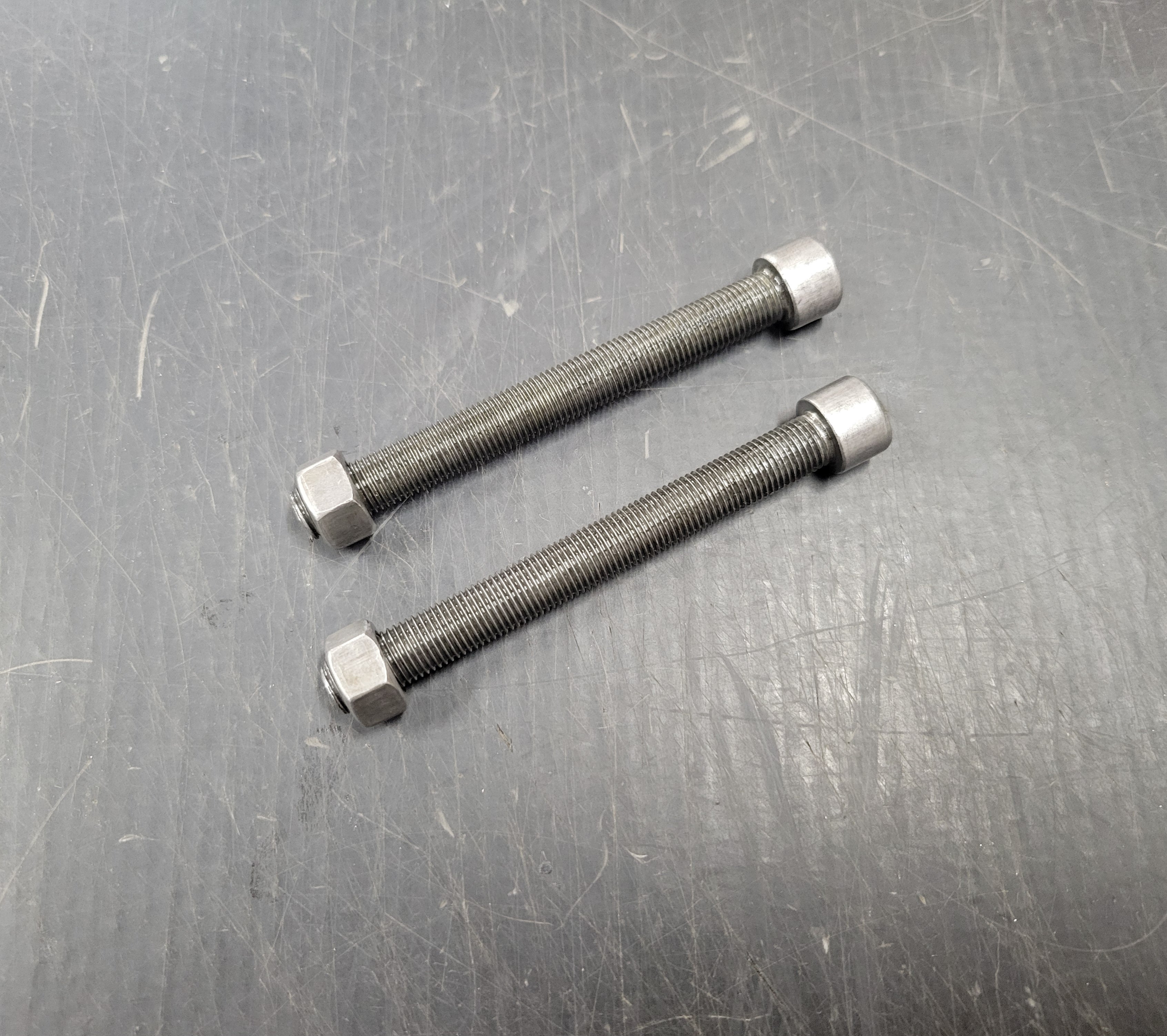 Center Bolt Pair For Leaf Springs