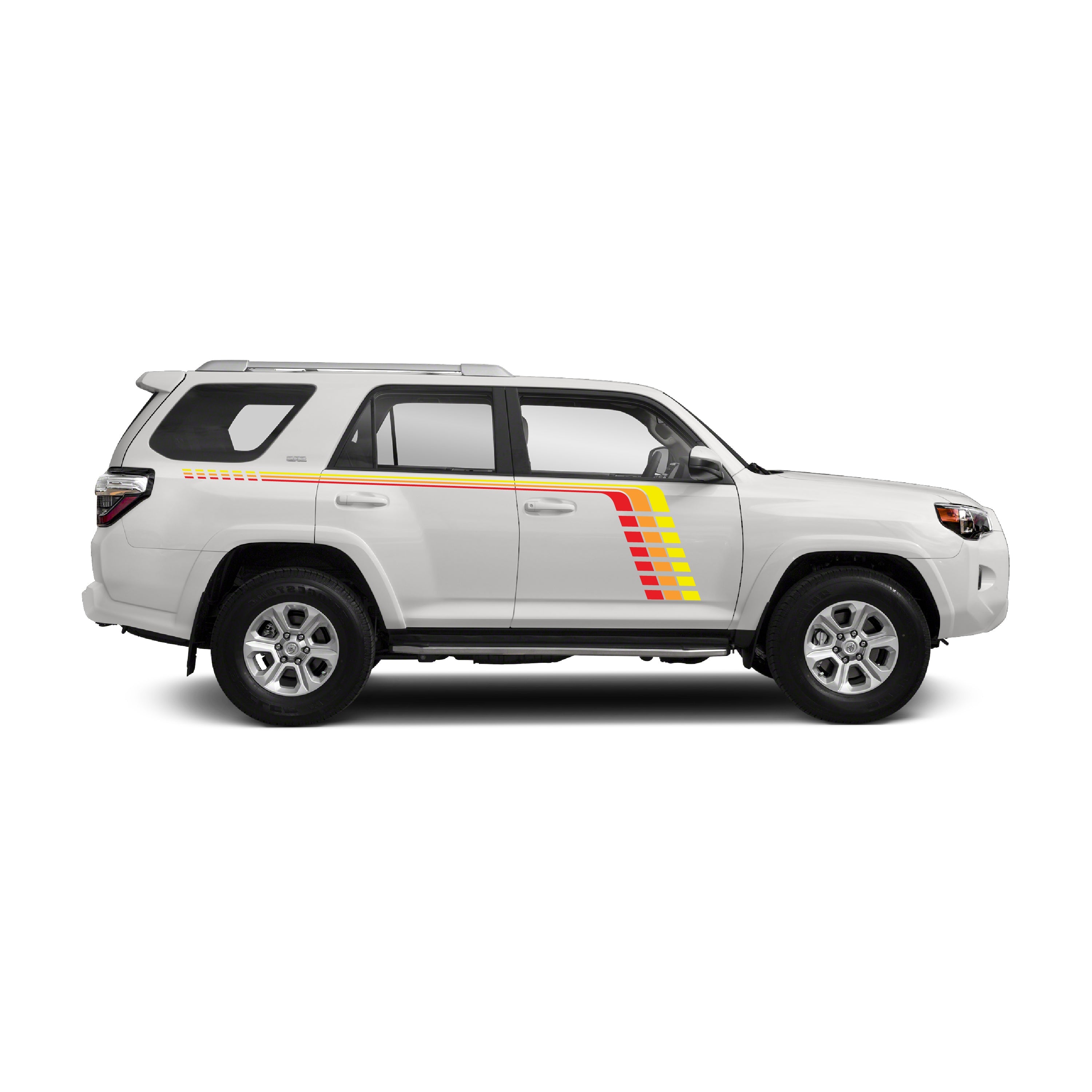 2010+  Checkered Stripe Kit For 4Runner