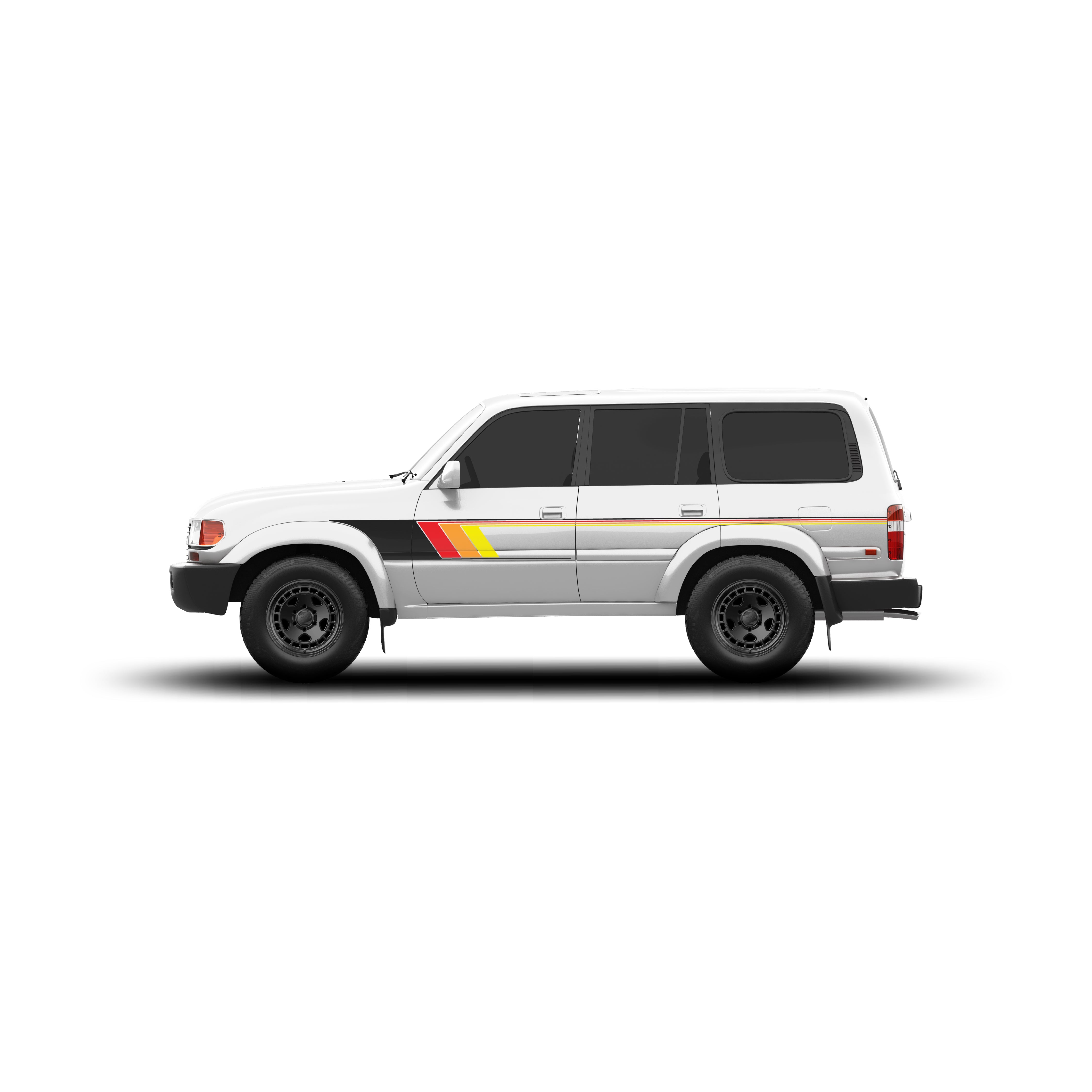Retro Stripes For 80 Series Land Cruiser