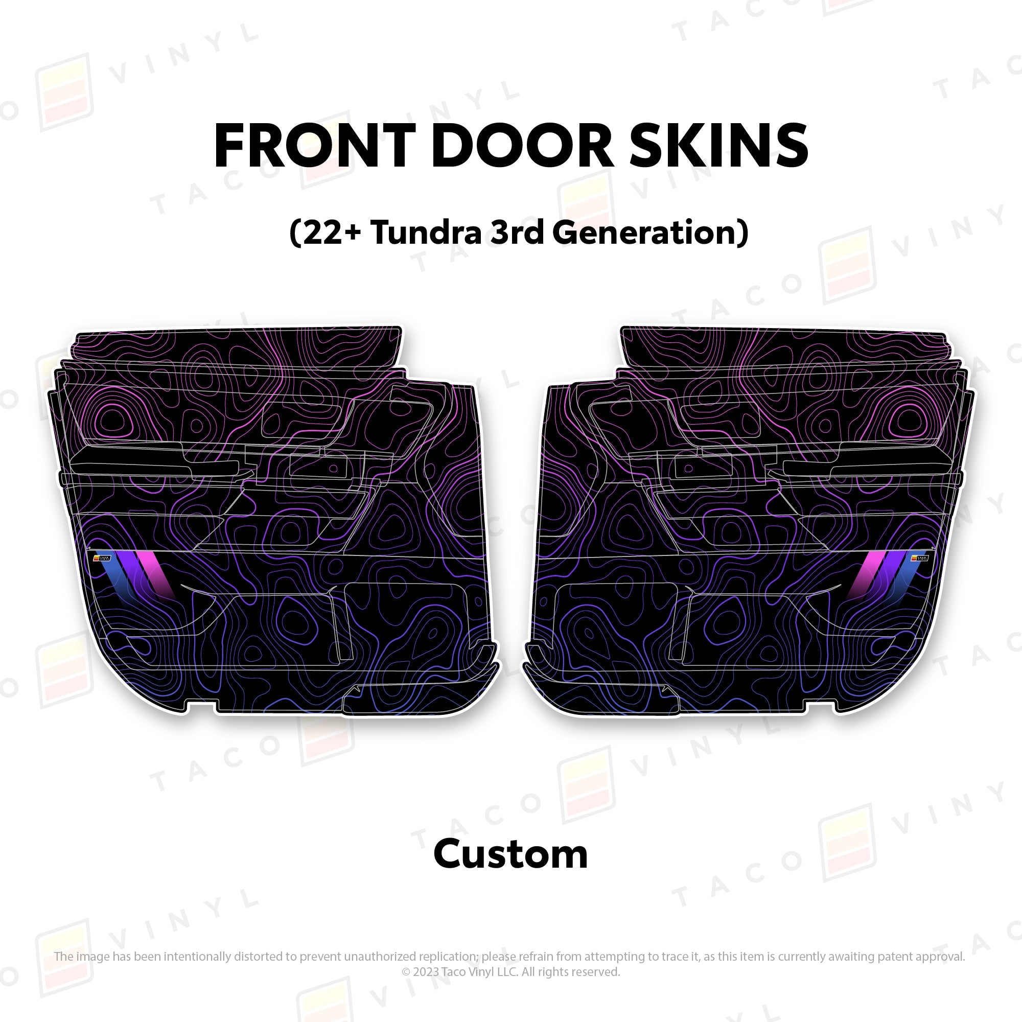 2022+  Door Skins For Tundra