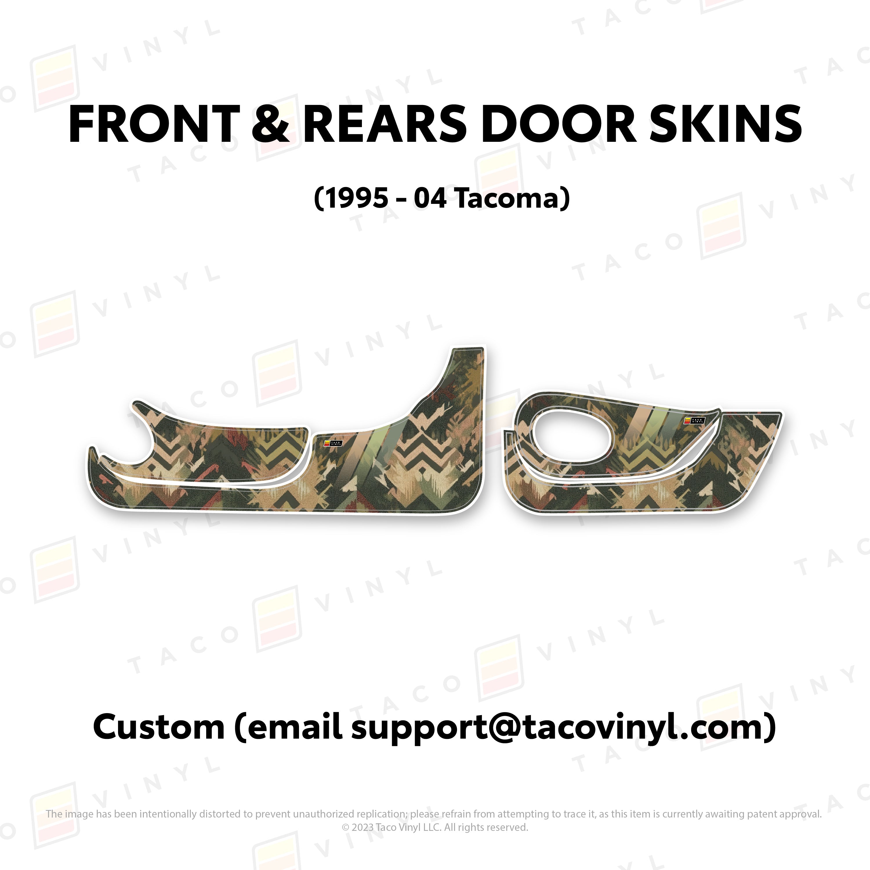 1995-04  Door Skins (Lower Section) For Tacoma