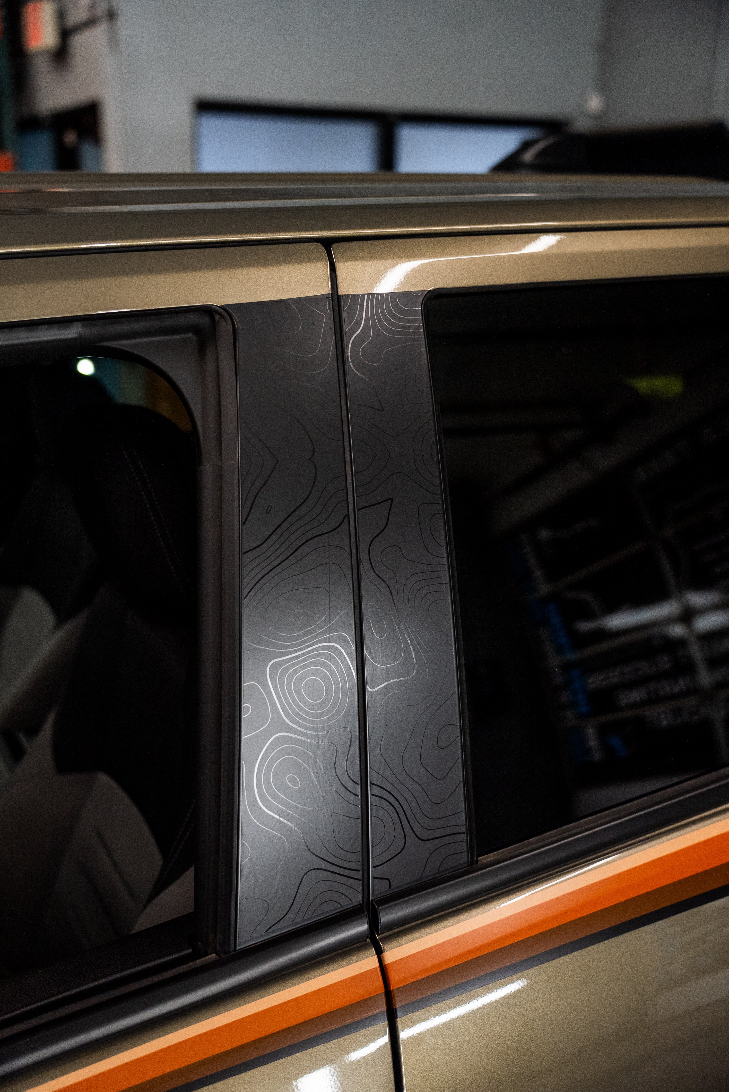 2024+  Door Pillar Decals For Tacoma