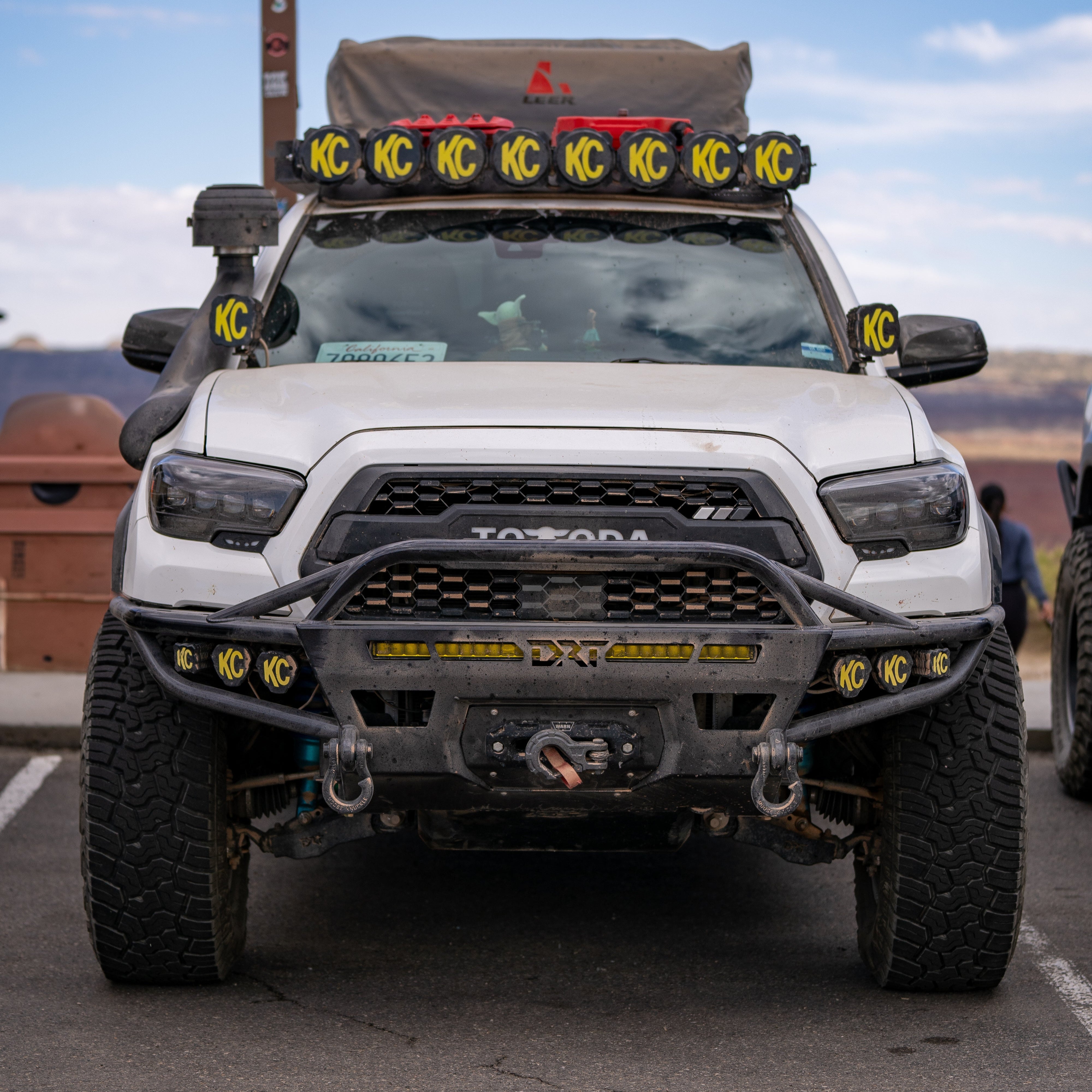 Hybrid Front Bumper For Toyota Tacoma 3rd gen / 2016-2023