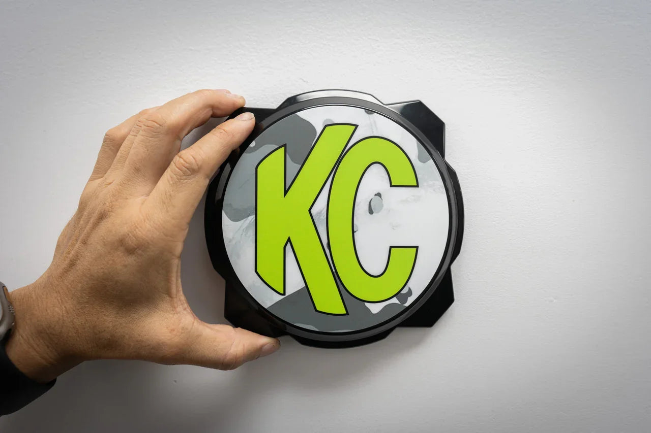 KC HiLITES Era 4 ROUND Series Light Cover Overlays - Universal