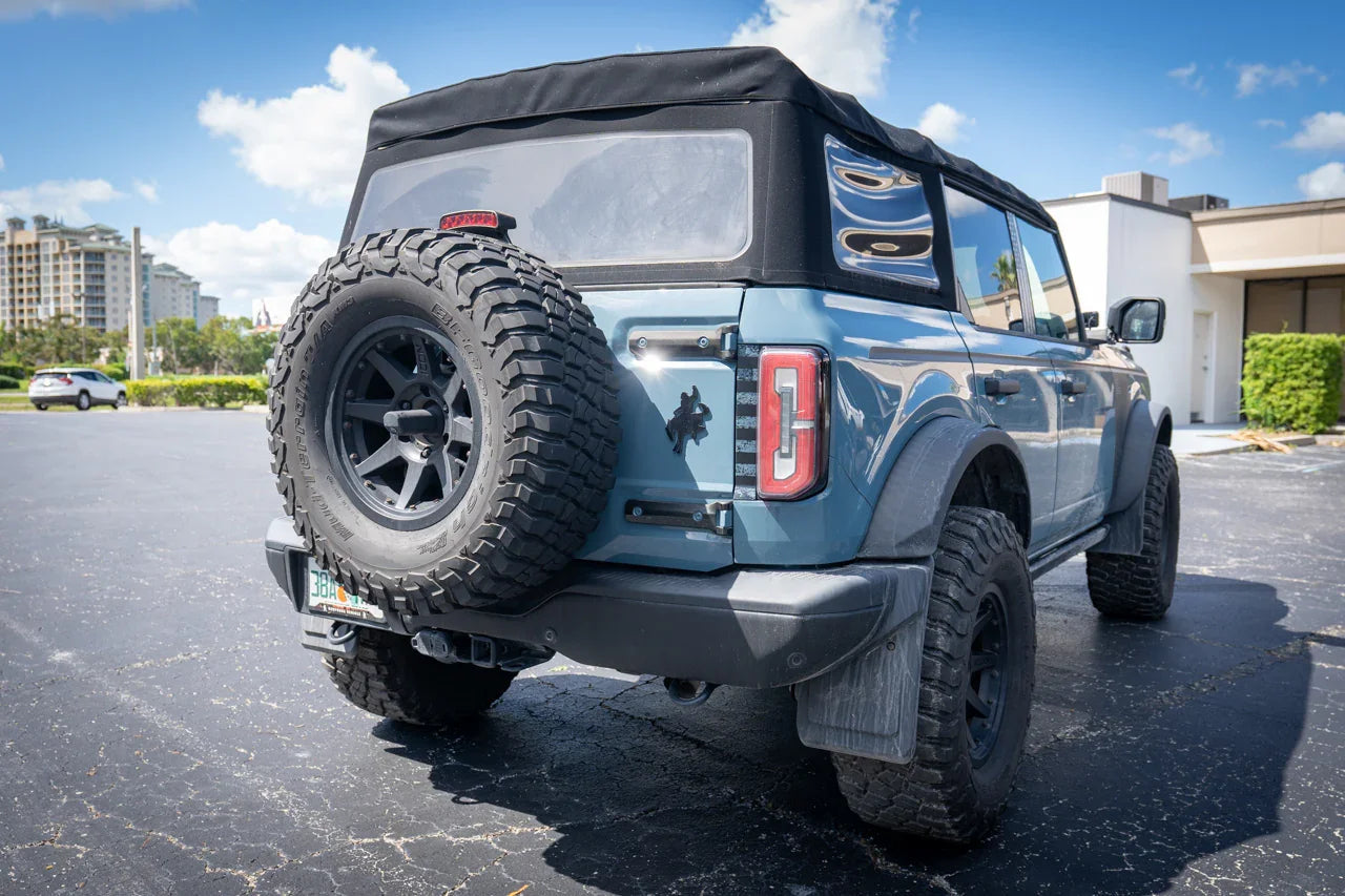 American Flag Middle Tailgate Overlays For 2021+ Bronco