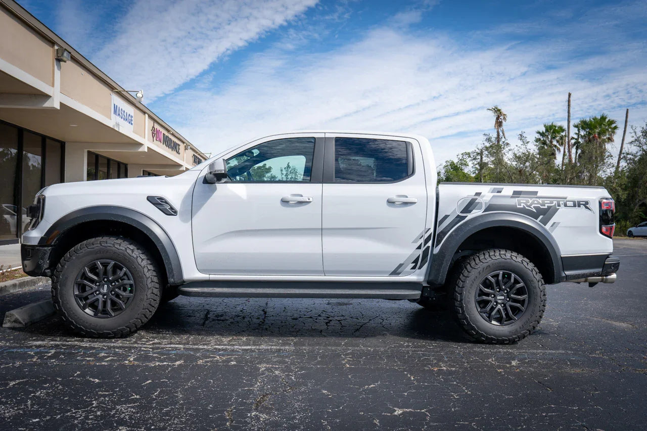 Smoked Sidemarker Overlays (Front Only) For 2024+ Ranger