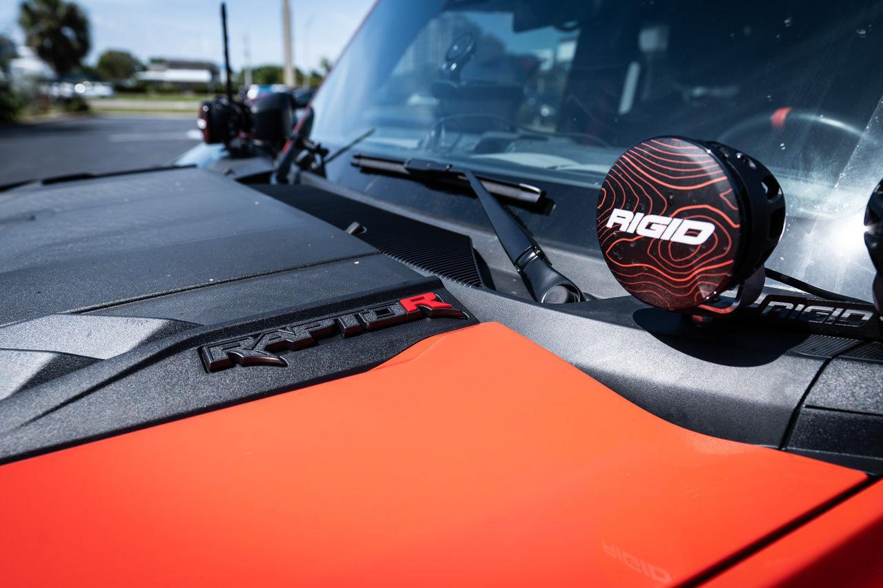 R Inlay Hood Emblems For 2022+ Bronco Raptor