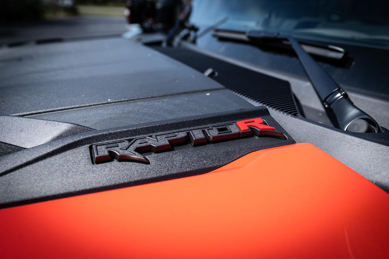 R Inlay Hood Emblems For 2022+ Bronco Raptor