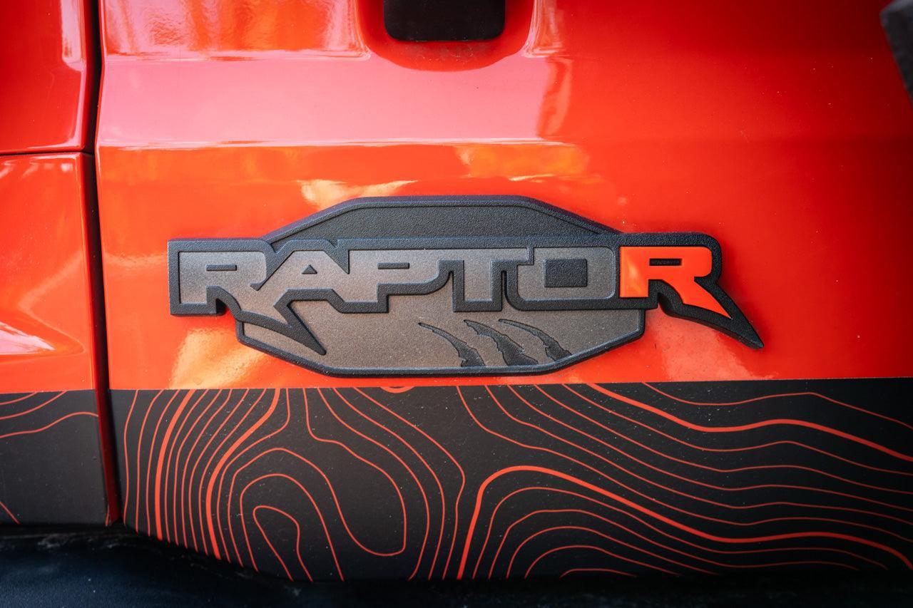 Acrylic R Inlay Kit For 2022+ Bronco Raptor