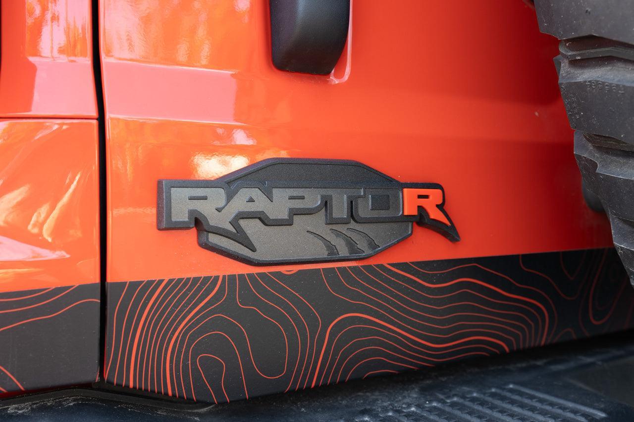 Acrylic R Inlay Kit For 2022+ Bronco Raptor