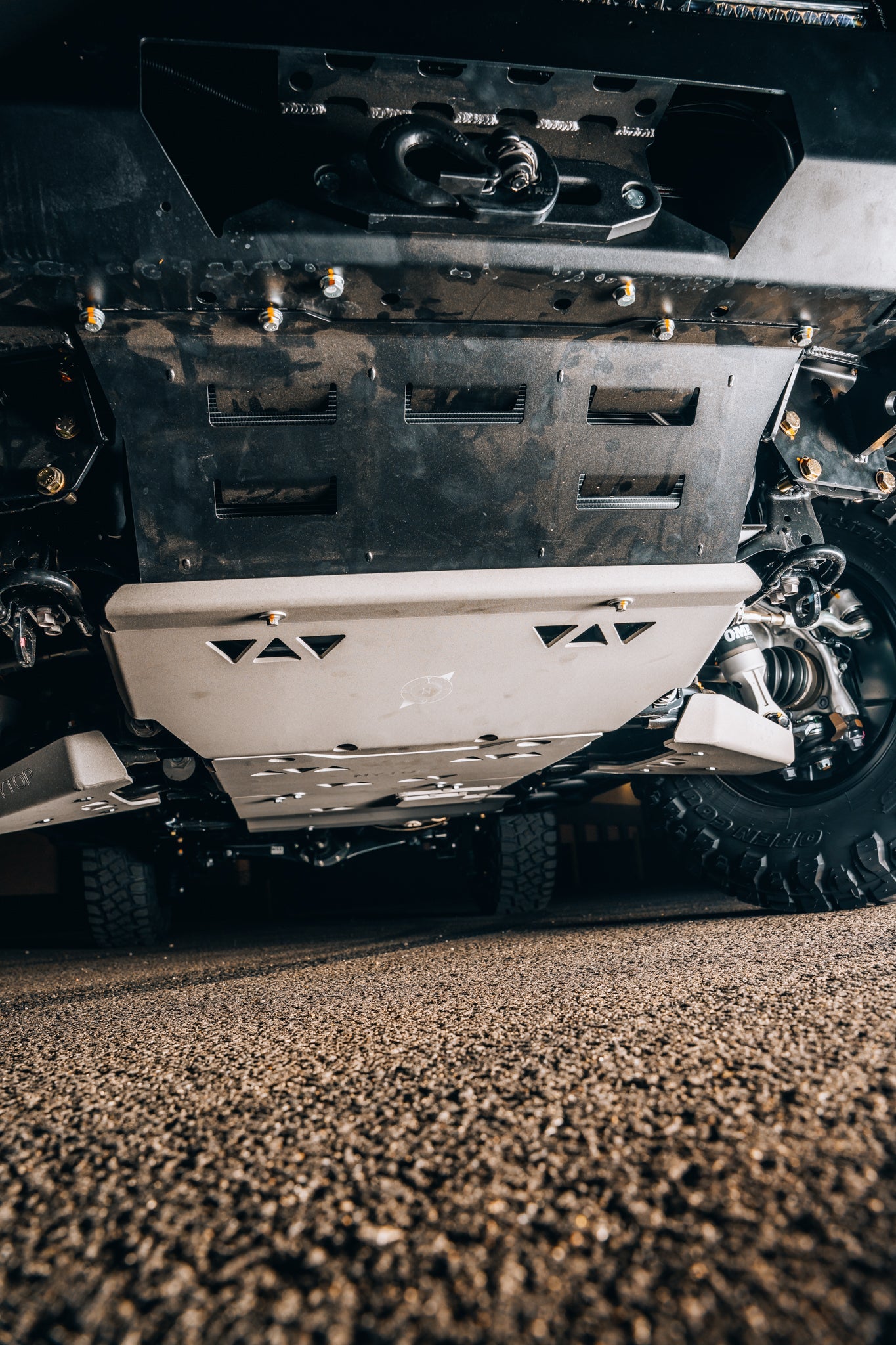 NYTOP Lower Control Arm Skid Plate Kit For 2024-Current Lexus GX550/Toyota Land Cruiser