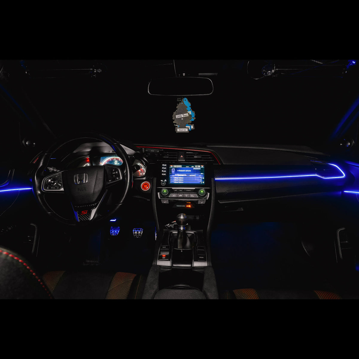 Dynamic ColorSHIFT 18-Piece Universal LED Interior Kit - Bluetooth Multi-Zone Lighting