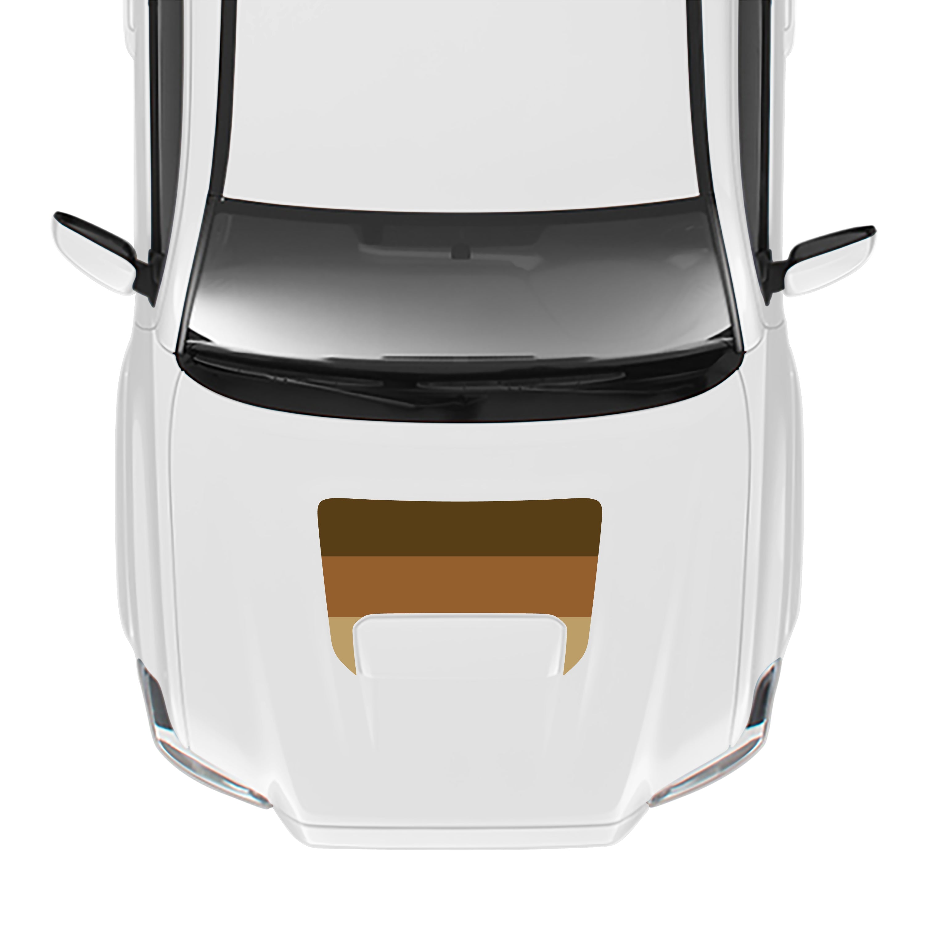 2016-23  Sport/Pro Checkered Hood Stamp For Tacoma