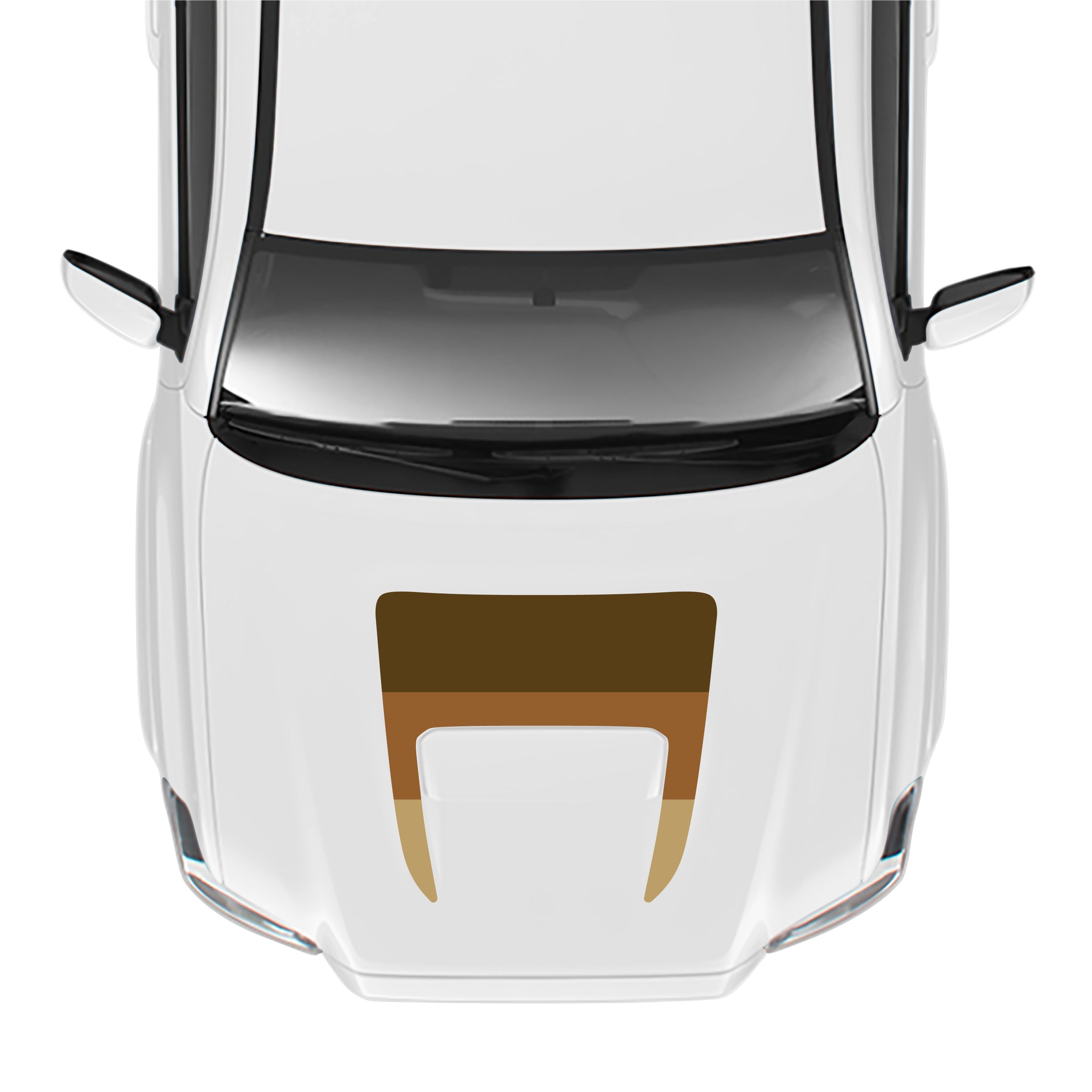 2016-23  Sport/Pro Checkered Hood Stamp For Tacoma