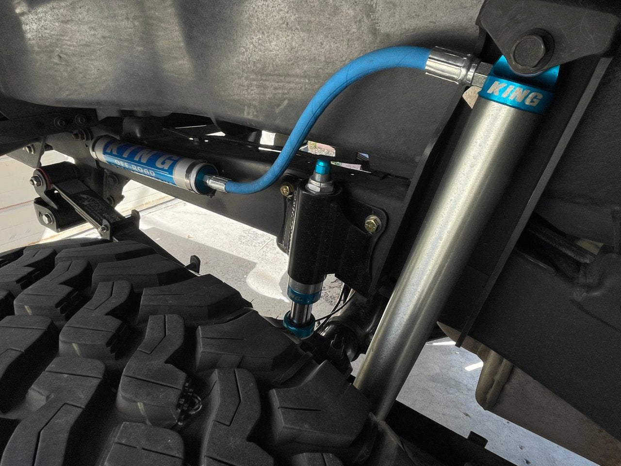 Shock Relocation - Trail Series - 2.0" x 12" to 14" For 2005-2023 Tacoma