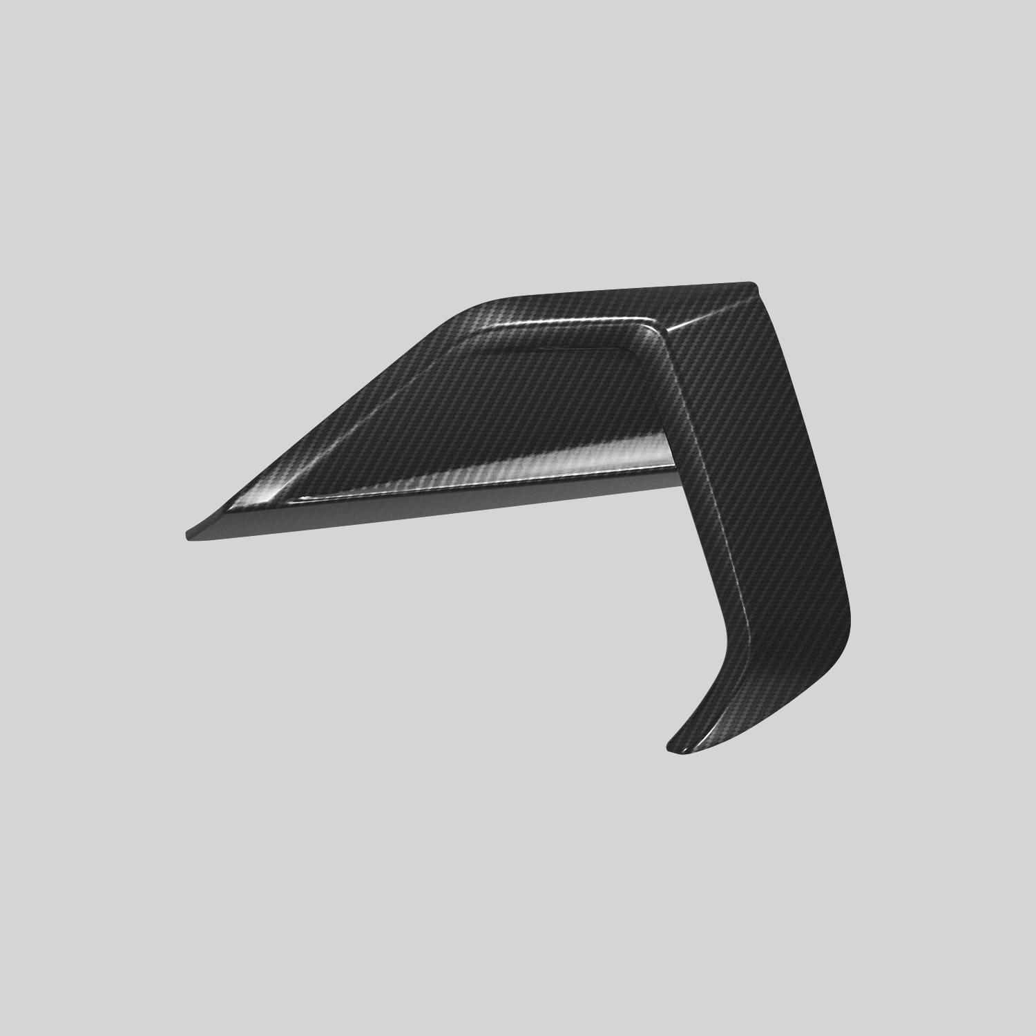 NYTOP Dry Carbon Side Grille Trim Cover For 2024-Current Ford Mustang GT