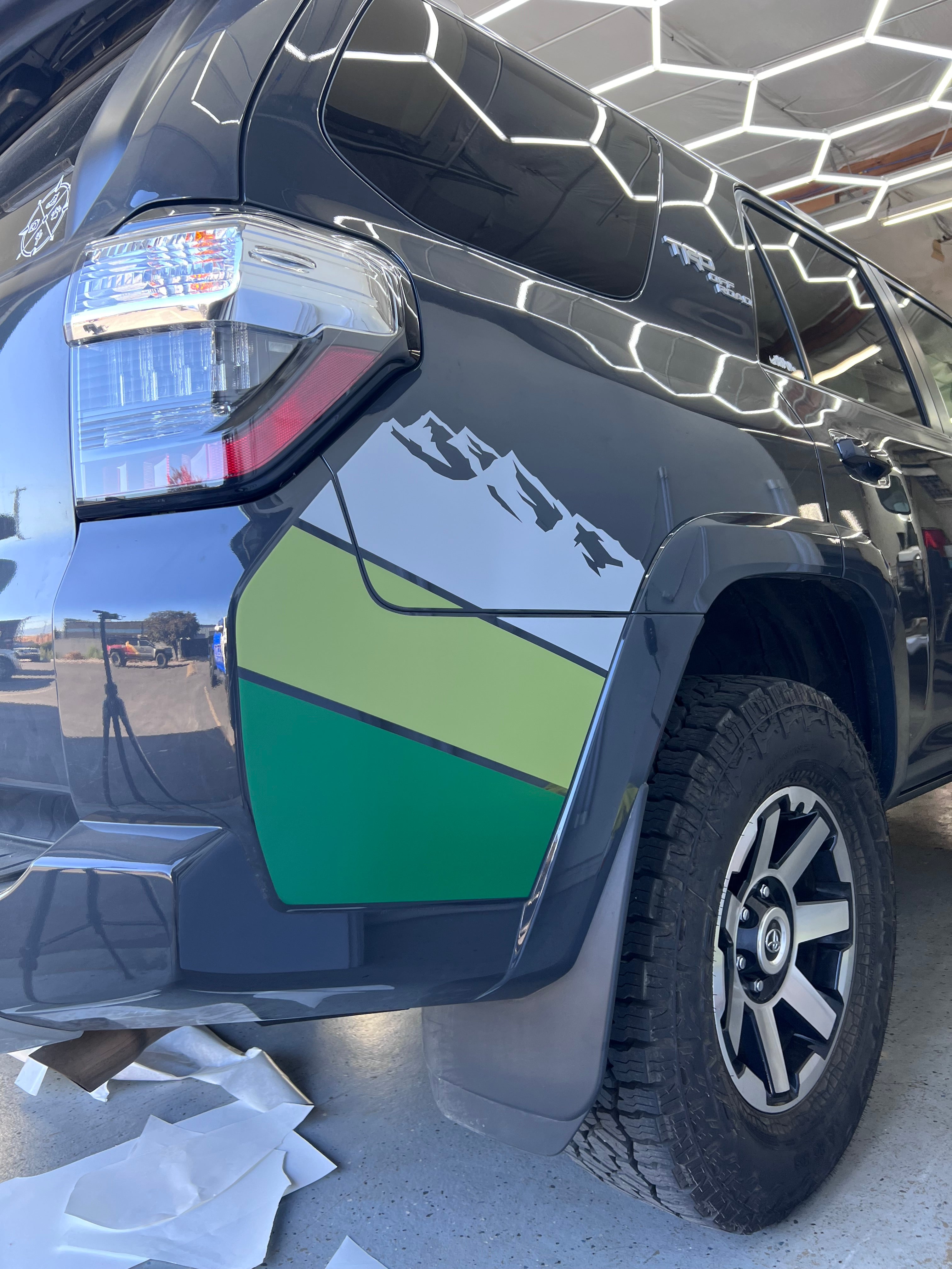 2010-24  Rear Fender Decals For 4Runner