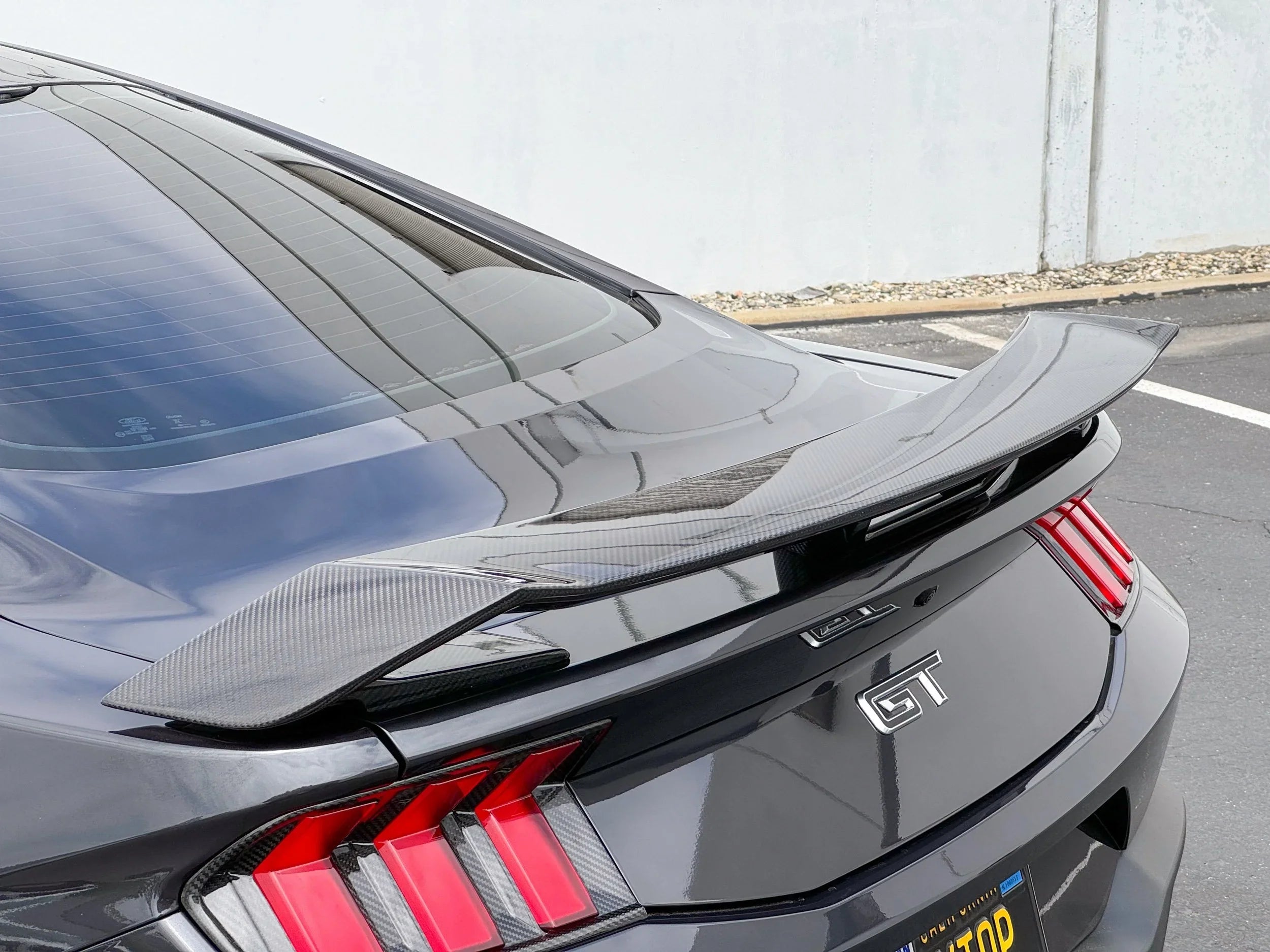 NYTOP Carbon Fiber Performance Pack Wing For 2024-Current Ford Mustang