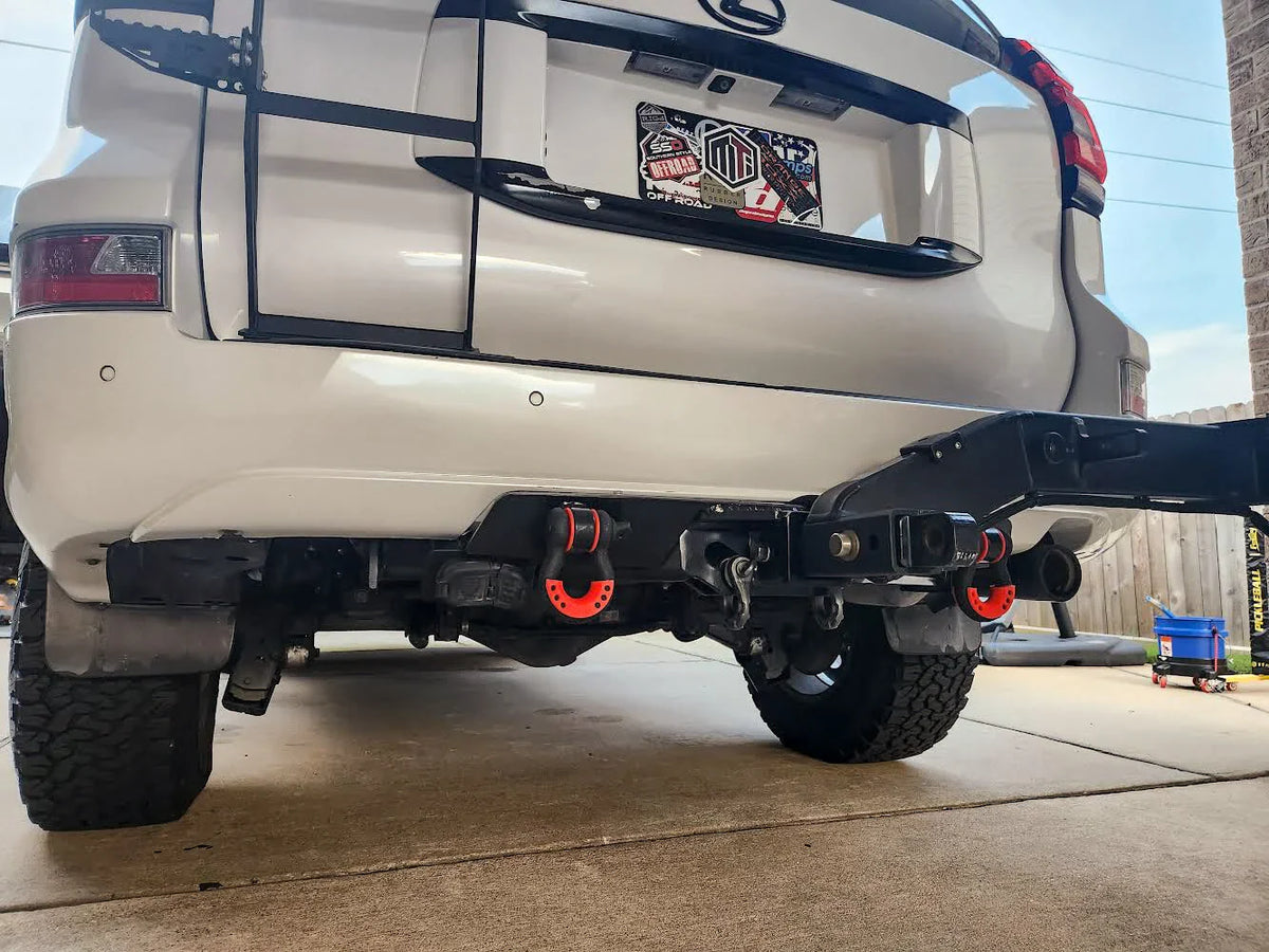 NYTOP Rear Tow Hitch Receiver Hybrid Bumper For 2014-2023 Lexus GX460