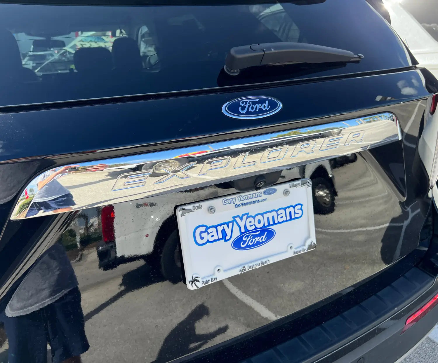 Lift Gate Letter Inserts Fits 2020-2024 Ford Explorer