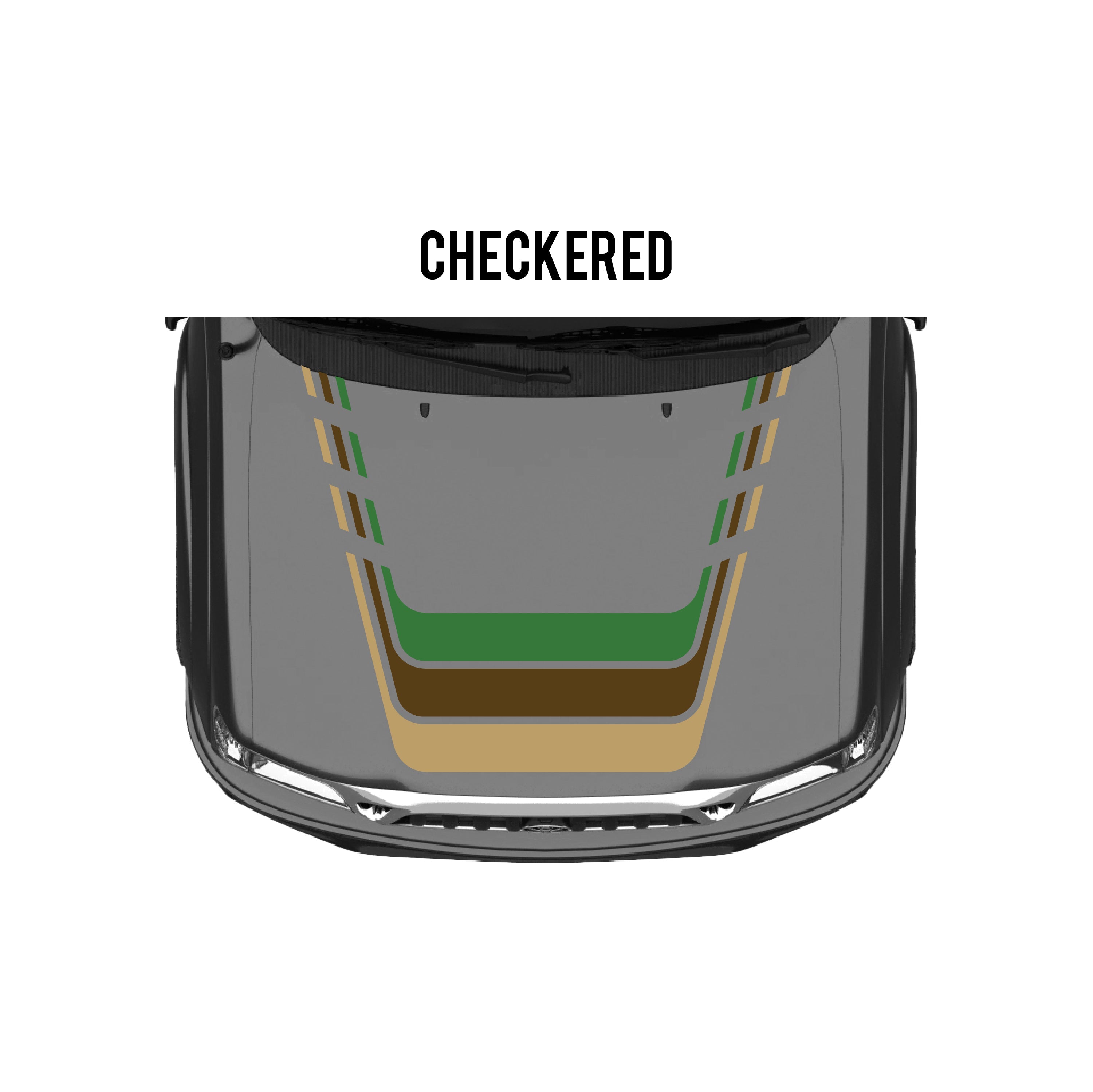 2001-04  Checkered Stripe Kit For Tacoma