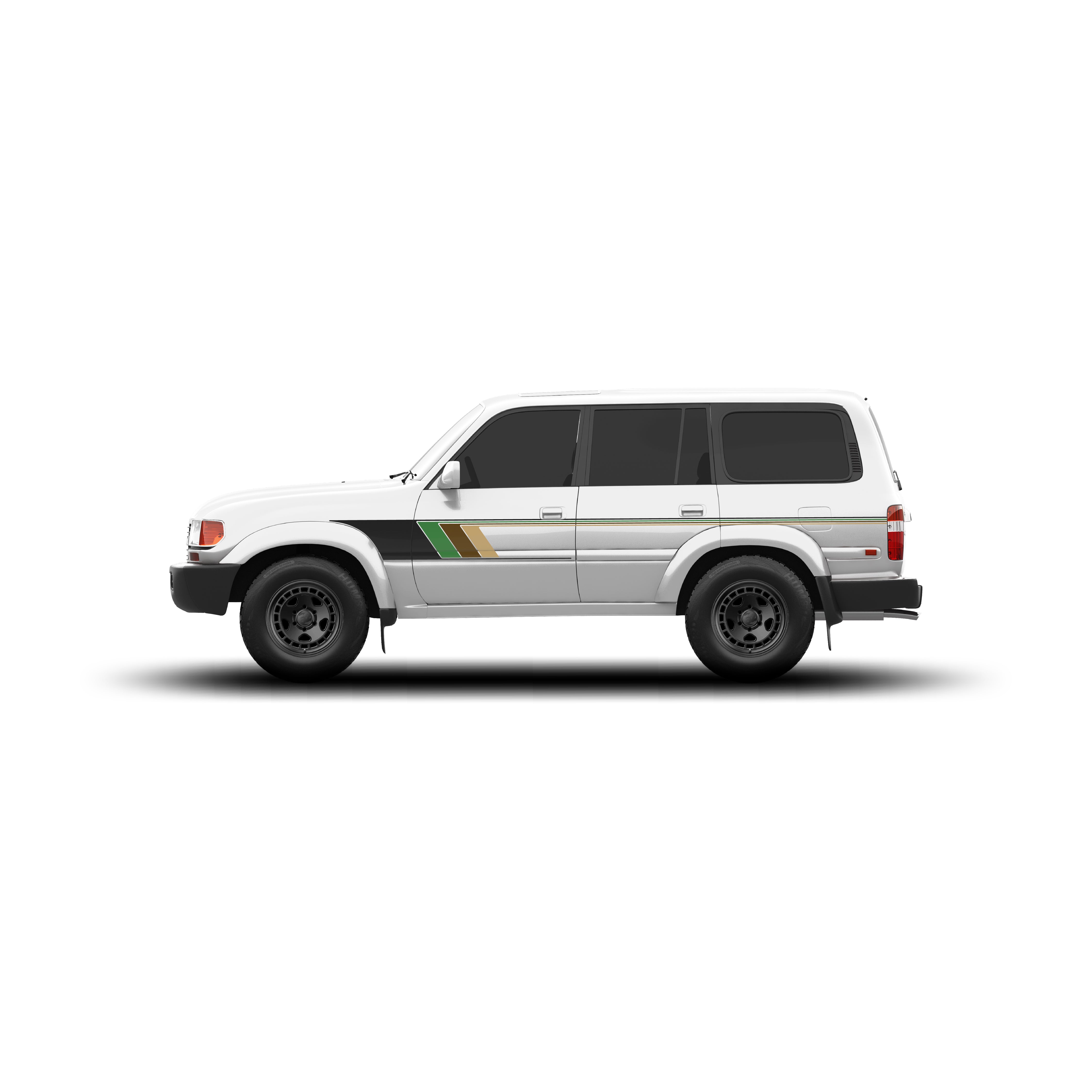 Retro Stripes For 80 Series Land Cruiser