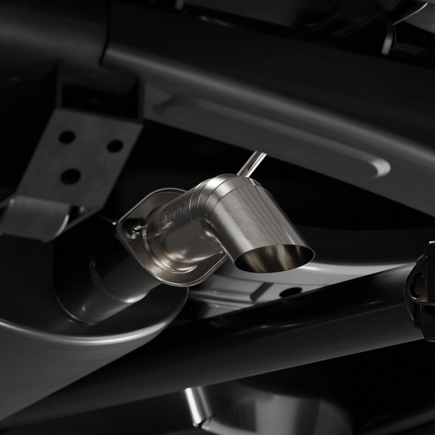NYTOP Titanium Axle Dump Exhaust Tip For 2022-Current Toyota Tundra