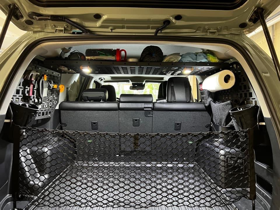 RADO MOLLE Cargo System | Molle Panels and Shelf For 4Runner 5G