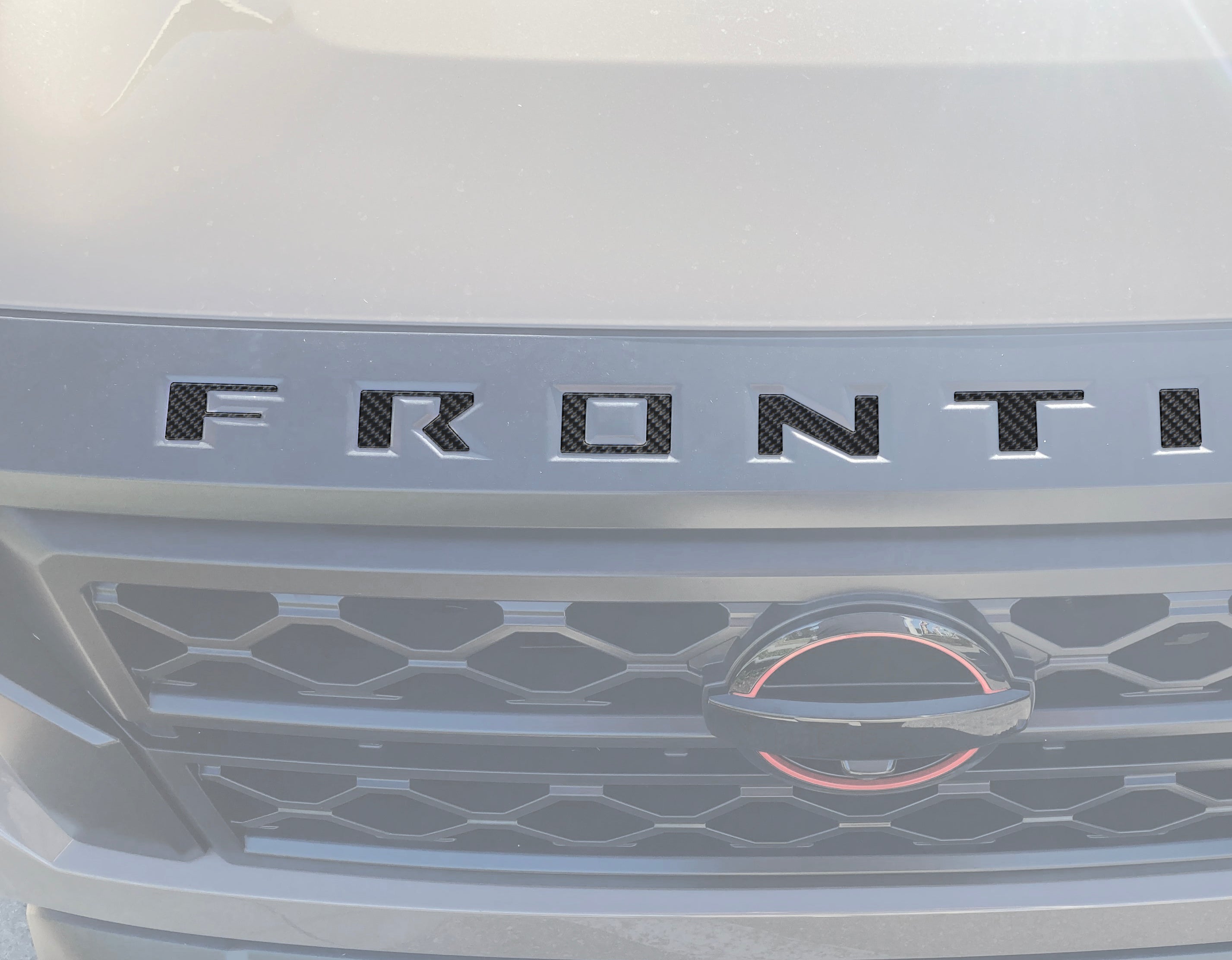 Grille Letter Inserts Fits 2022-2026 Nissan Frontier