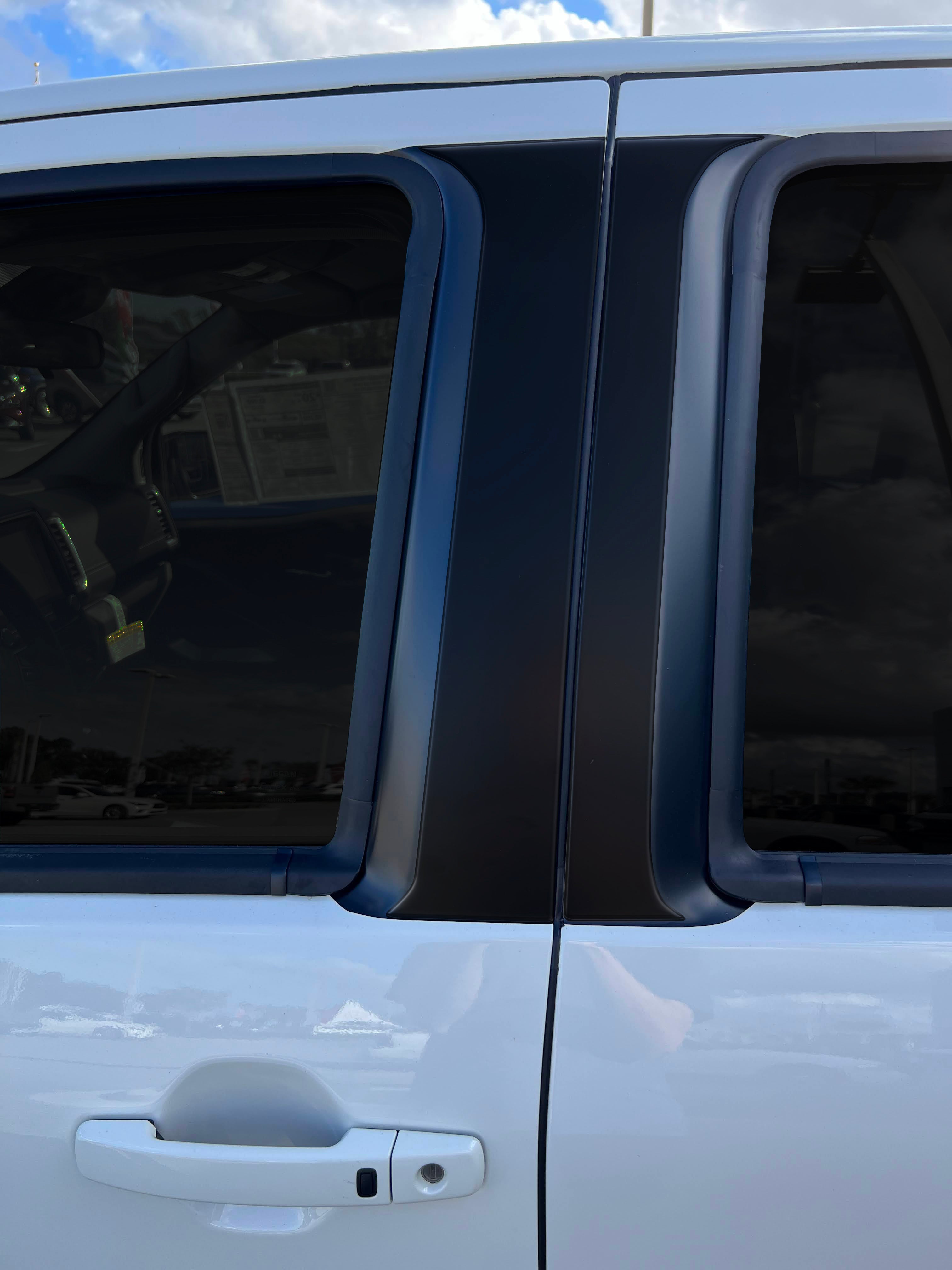 Door Pillars Accent Trim Fits 2022-2026 Nissan Frontier