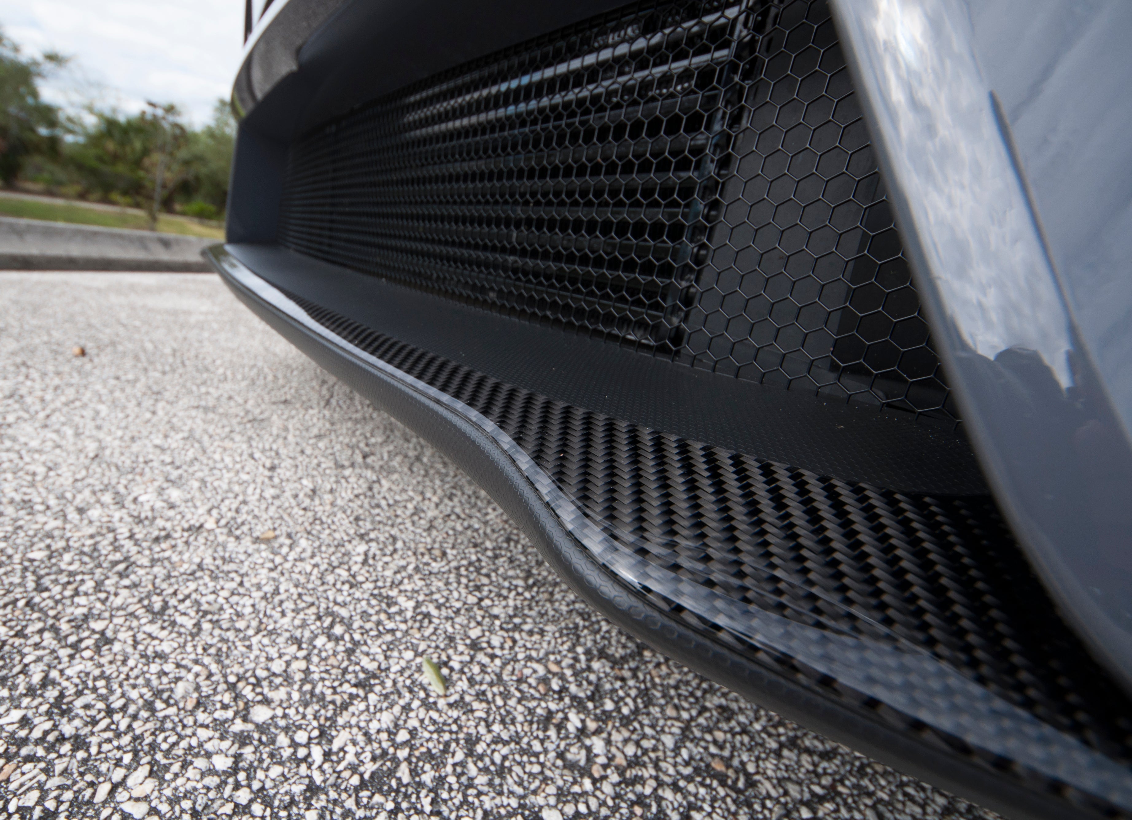 Front Splitter Accent Fits 2016-2018 Ford Focus RS