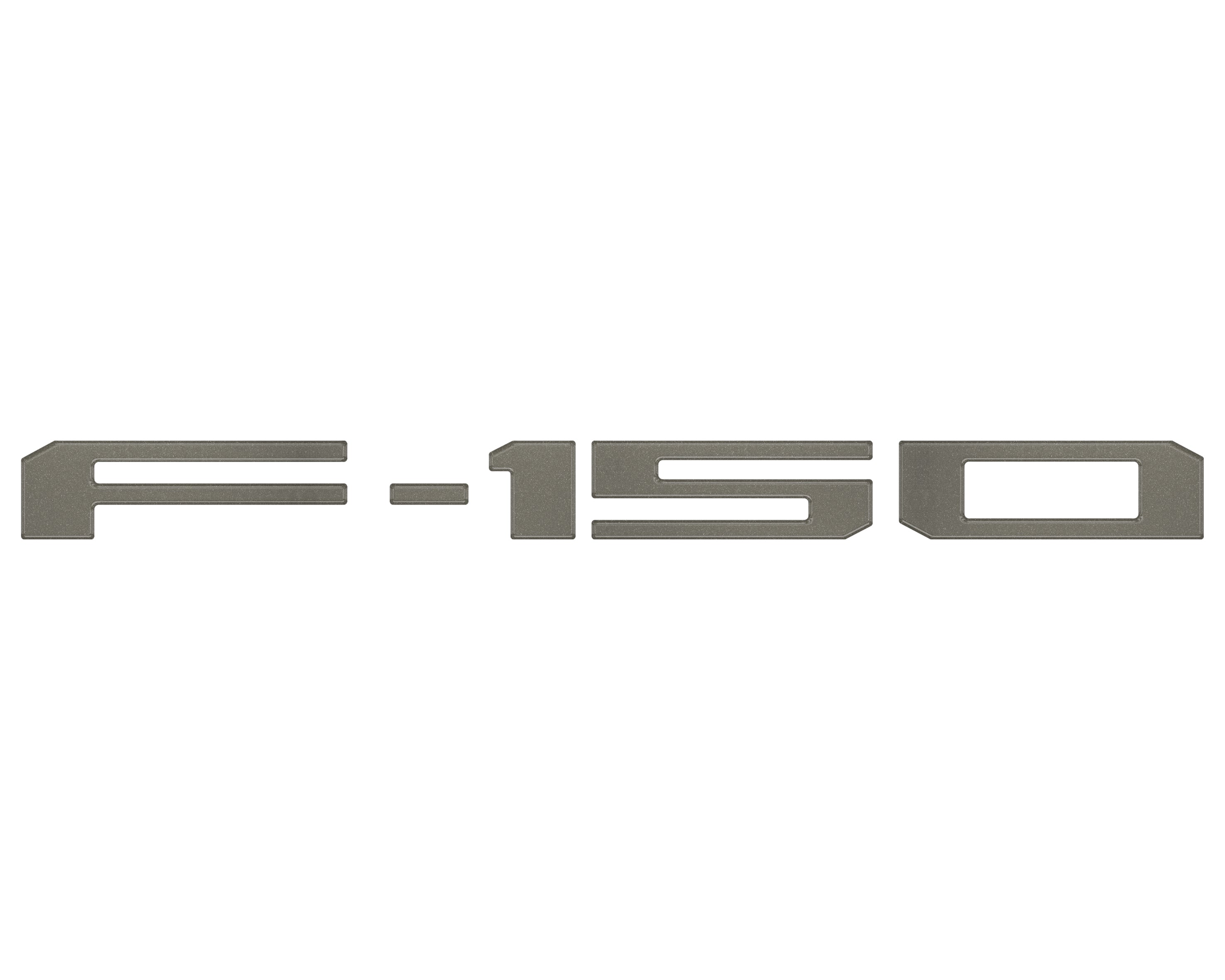 Rear Tailgate Letter Inserts Fits 2018-2020 Ford F-150