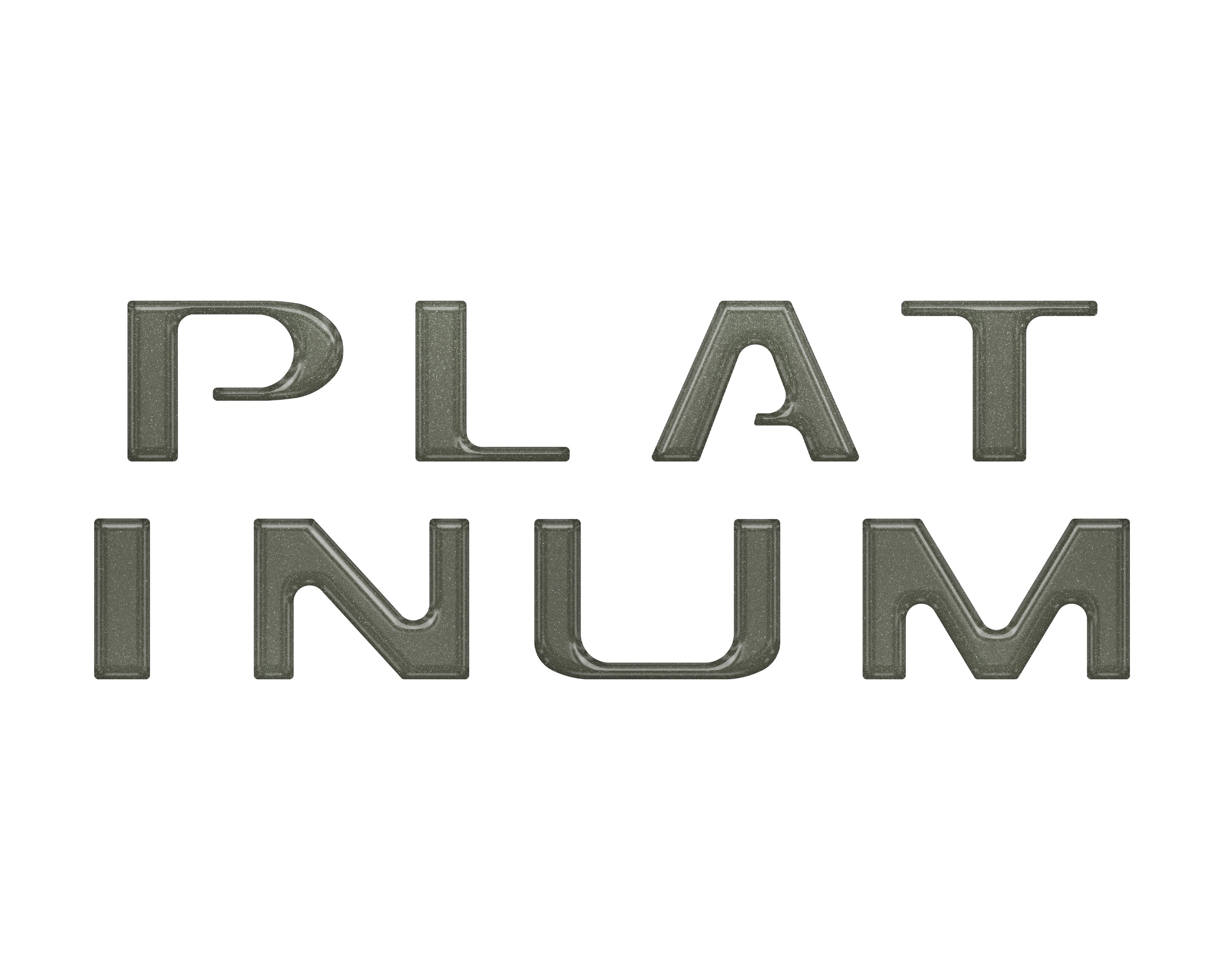 Tailgate Letter Inserts Fits 2018-2020 Ford F-150 Platinum