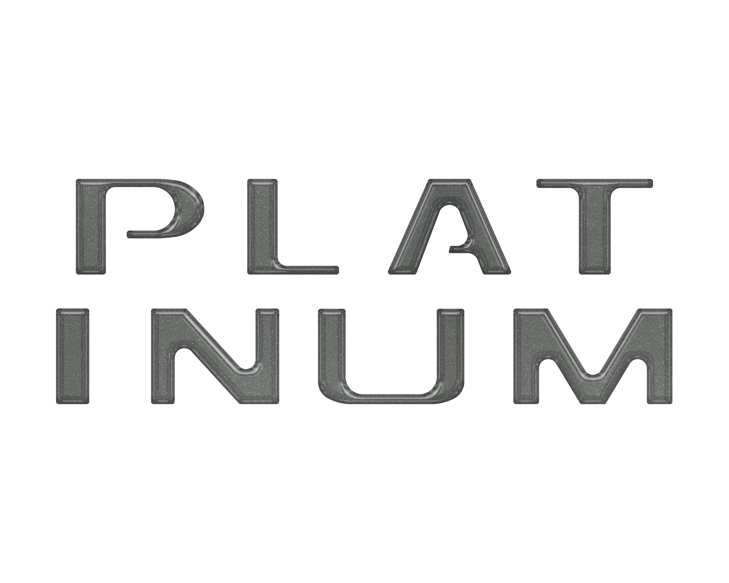 Tailgate Letter Inserts Fits 2018-2020 Ford F-150 Platinum