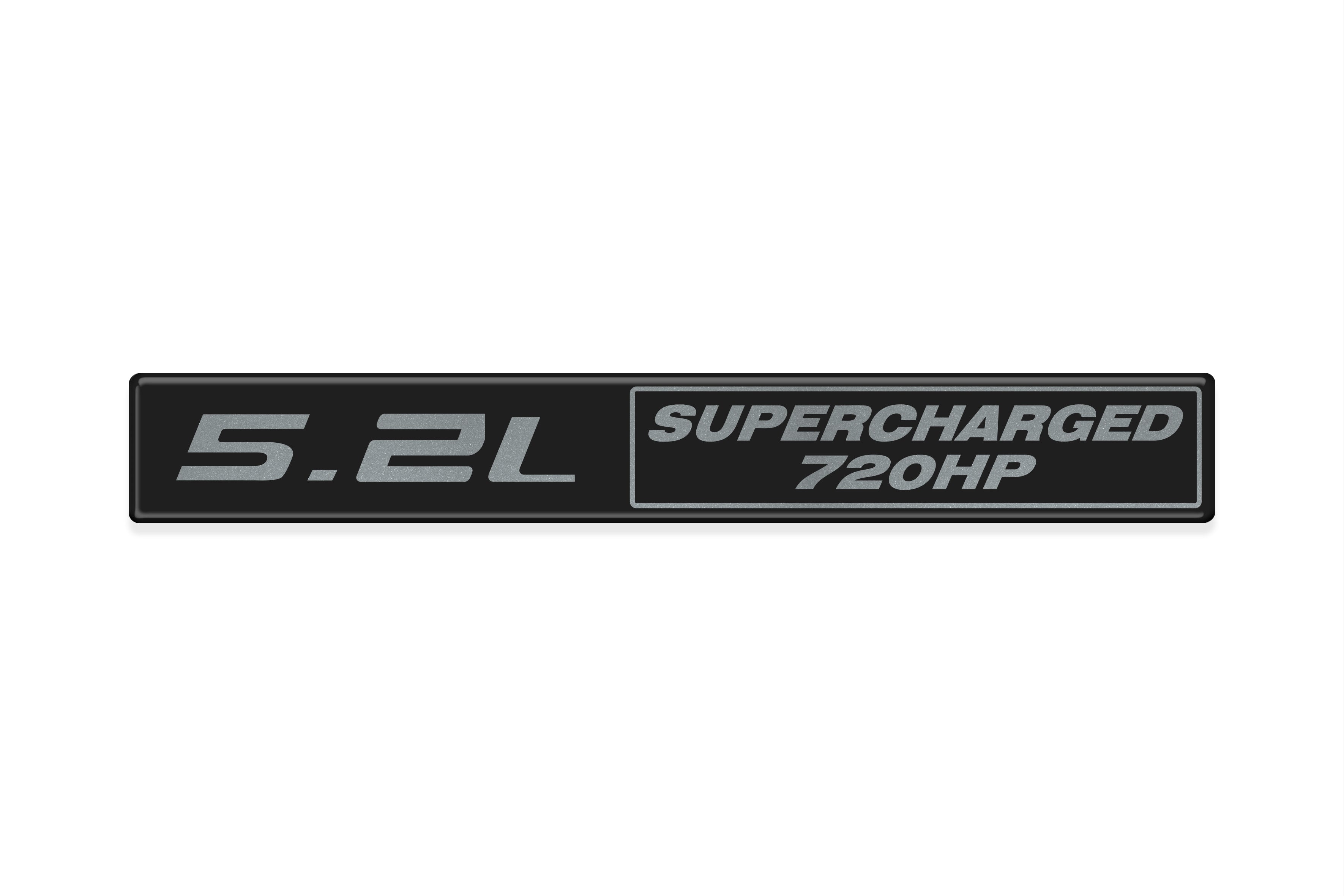 5.0L Coyote V8 Badge Fits Any Ford Model