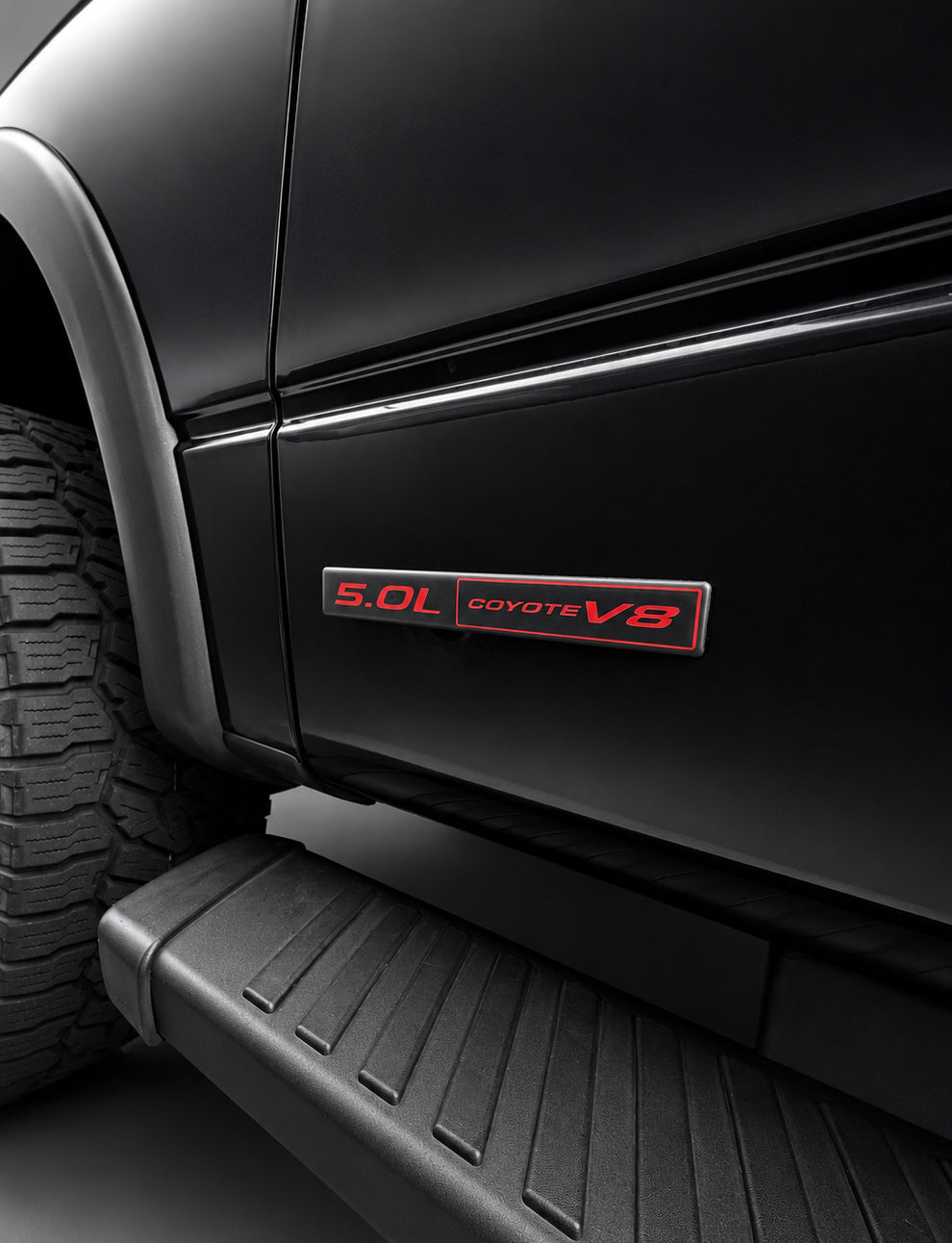 5.0L Coyote V8 Badge Fits Any Ford Model