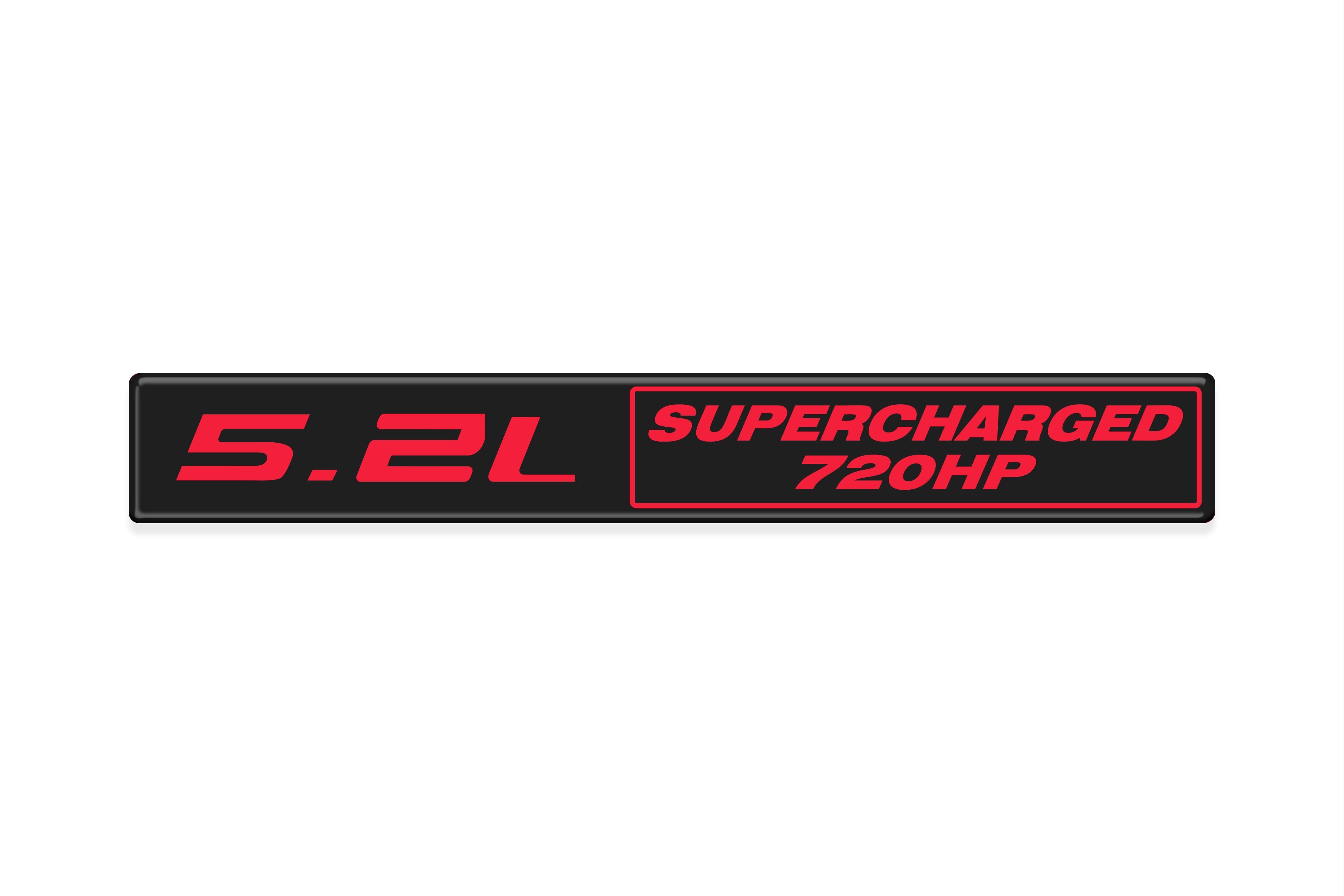 5.0L Coyote V8 Badge Fits Any Ford Model