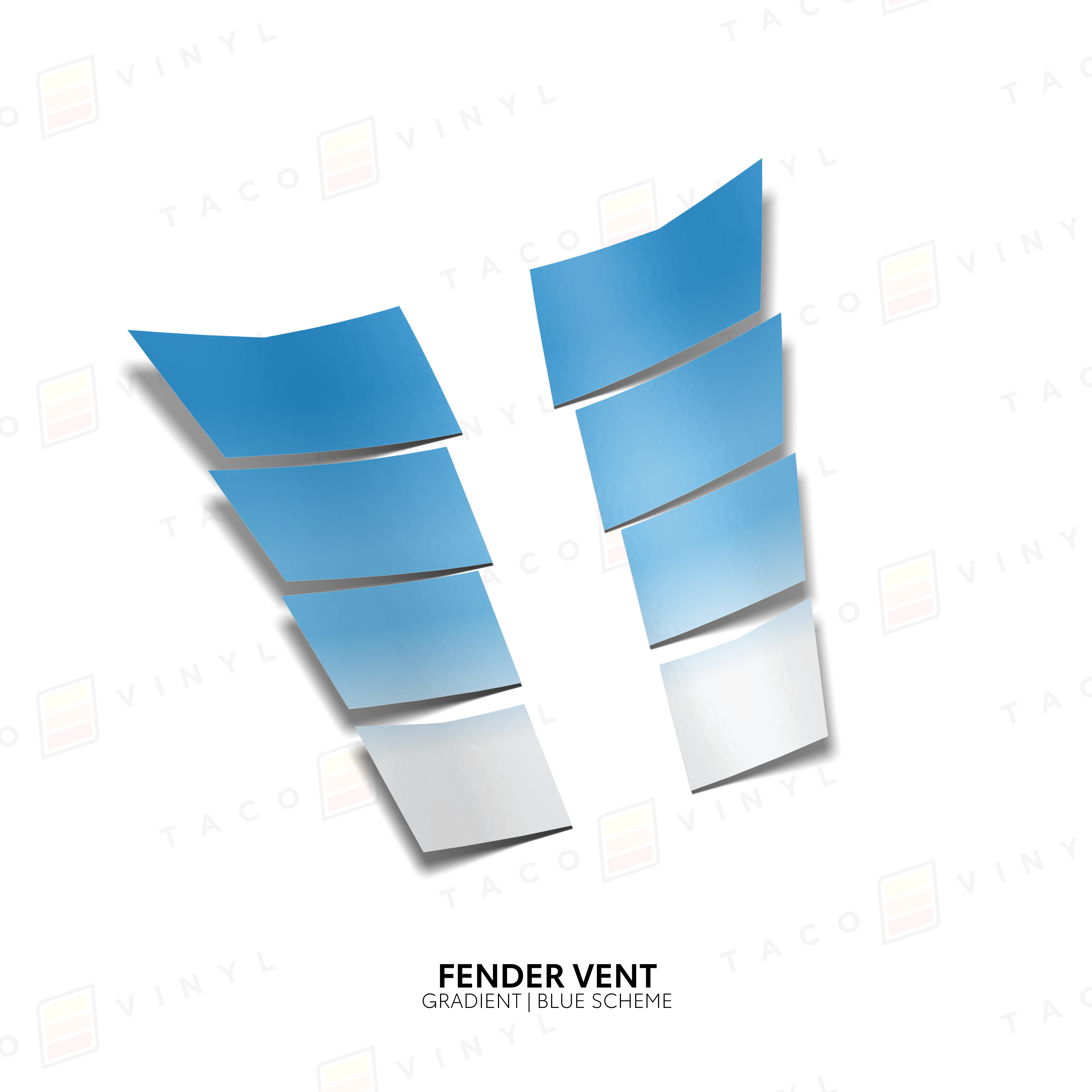 2024+  Gradient Fender Vents For Tacoma