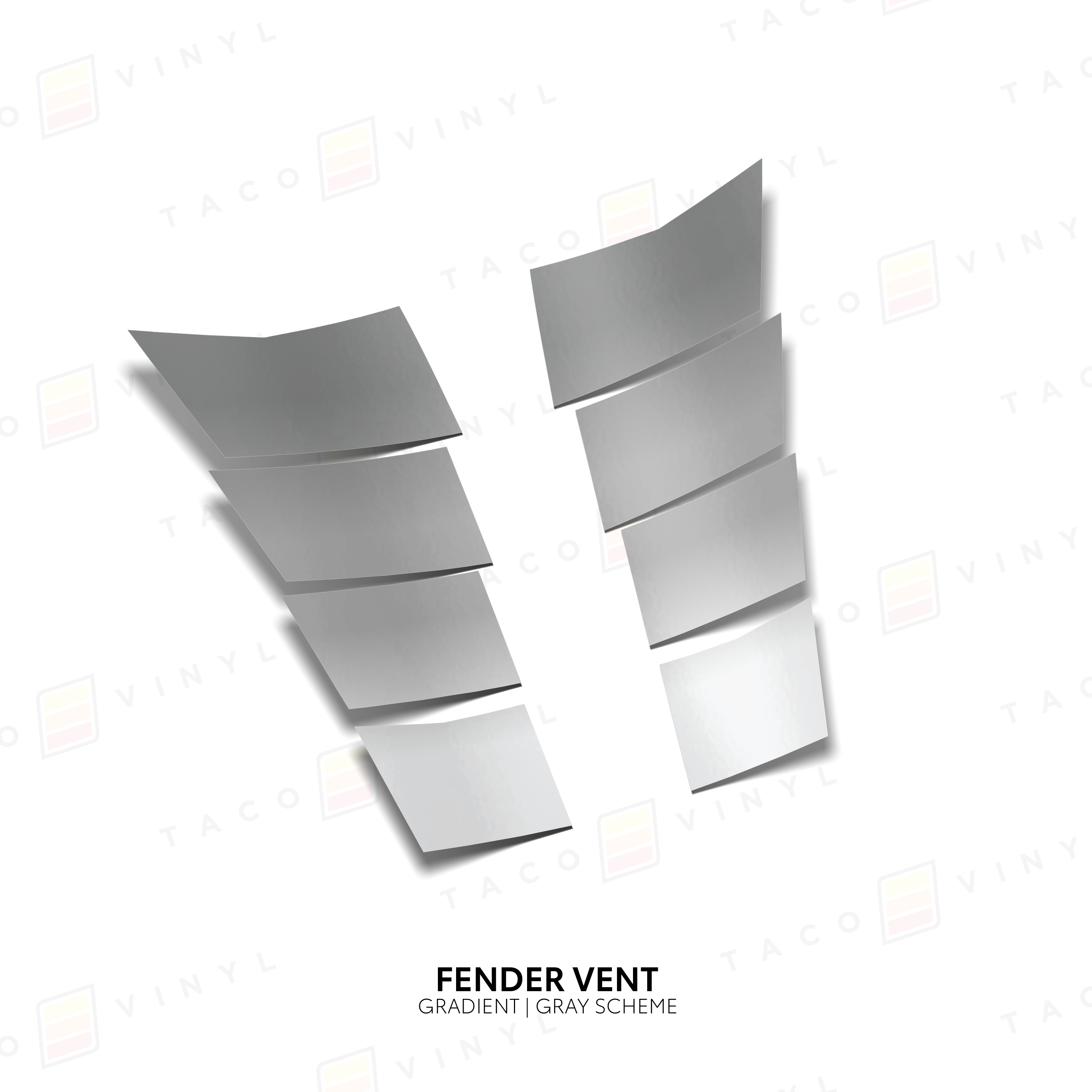2024+  Gradient Fender Vents For Tacoma