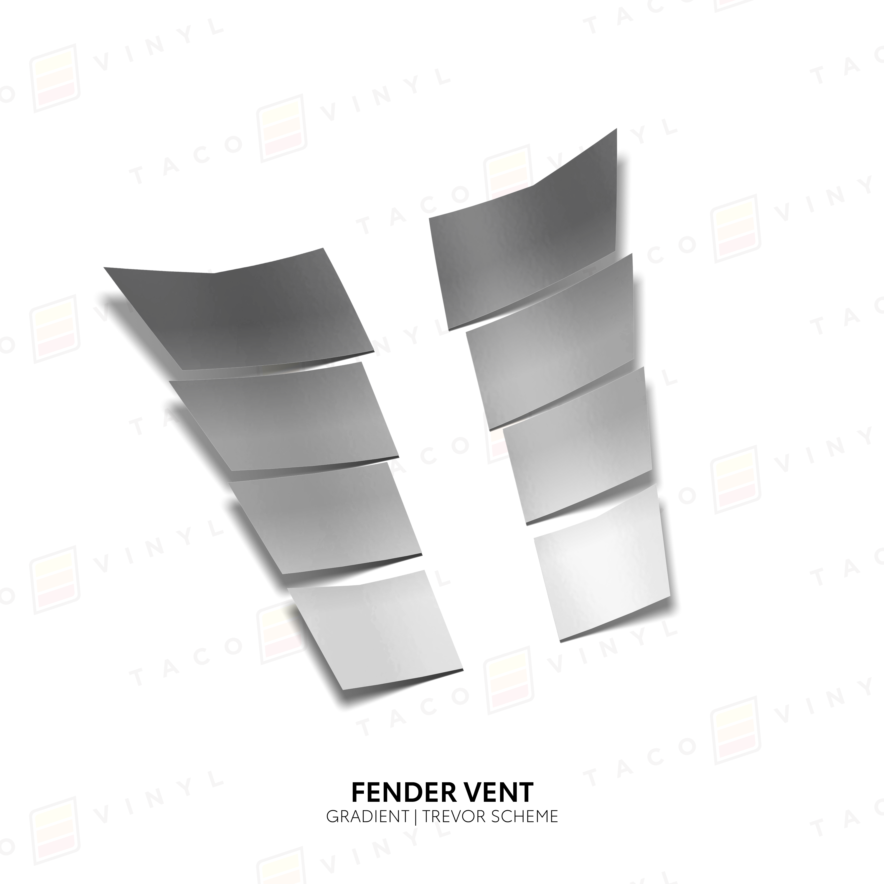2024+  Gradient Fender Vents For Tacoma