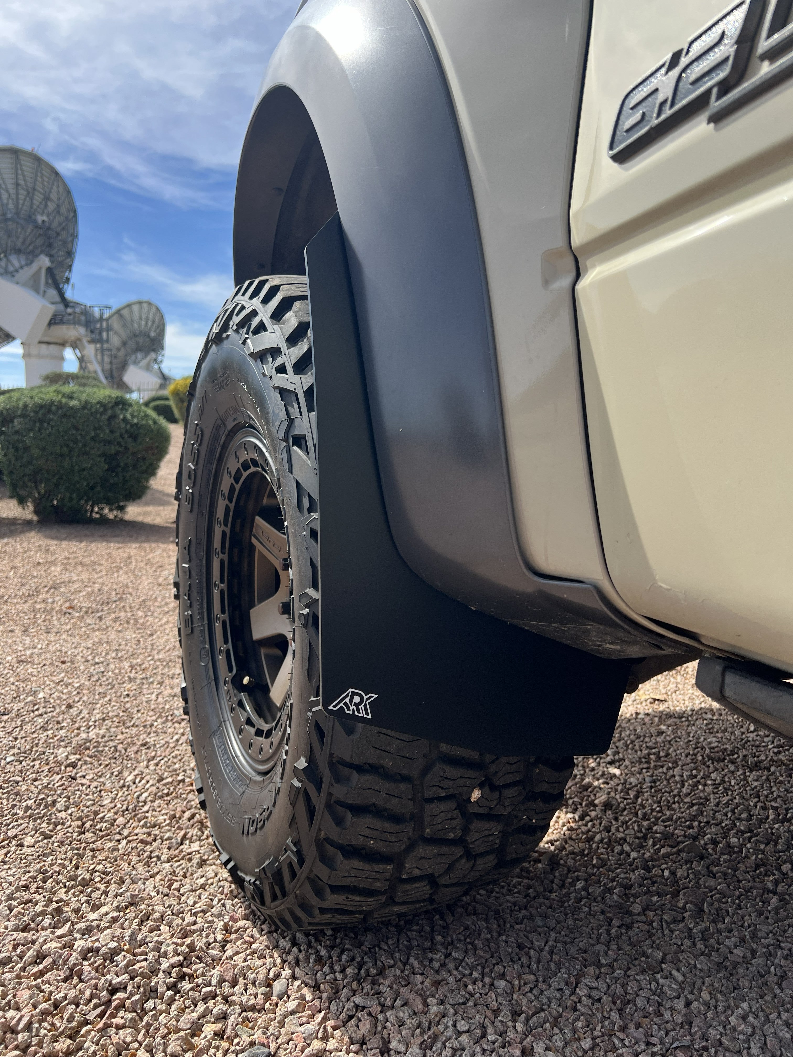 TriXpoly Mid-Mudflaps For 2010-2014 Ford Raptor