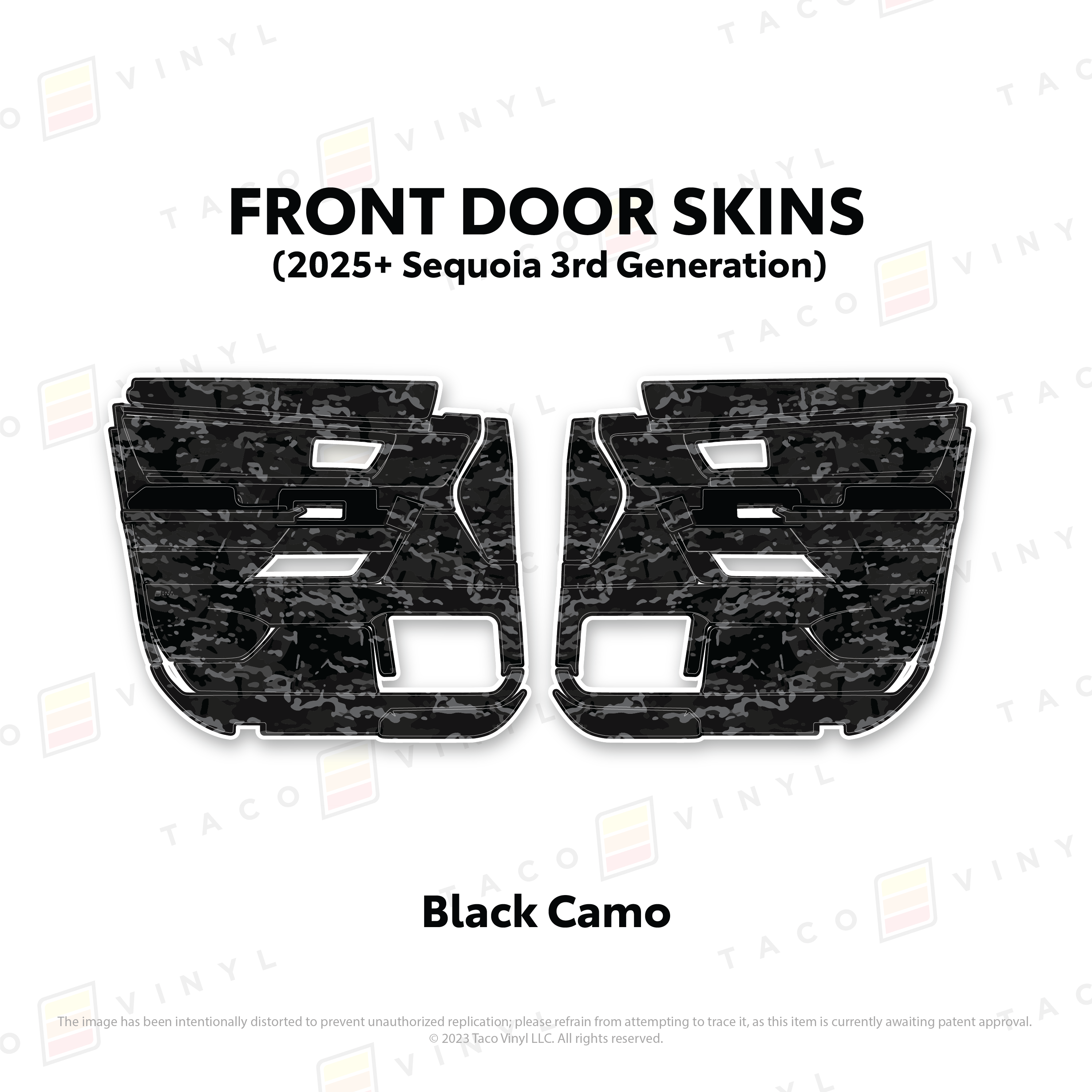 2023+  Door Skins For Sequoia
