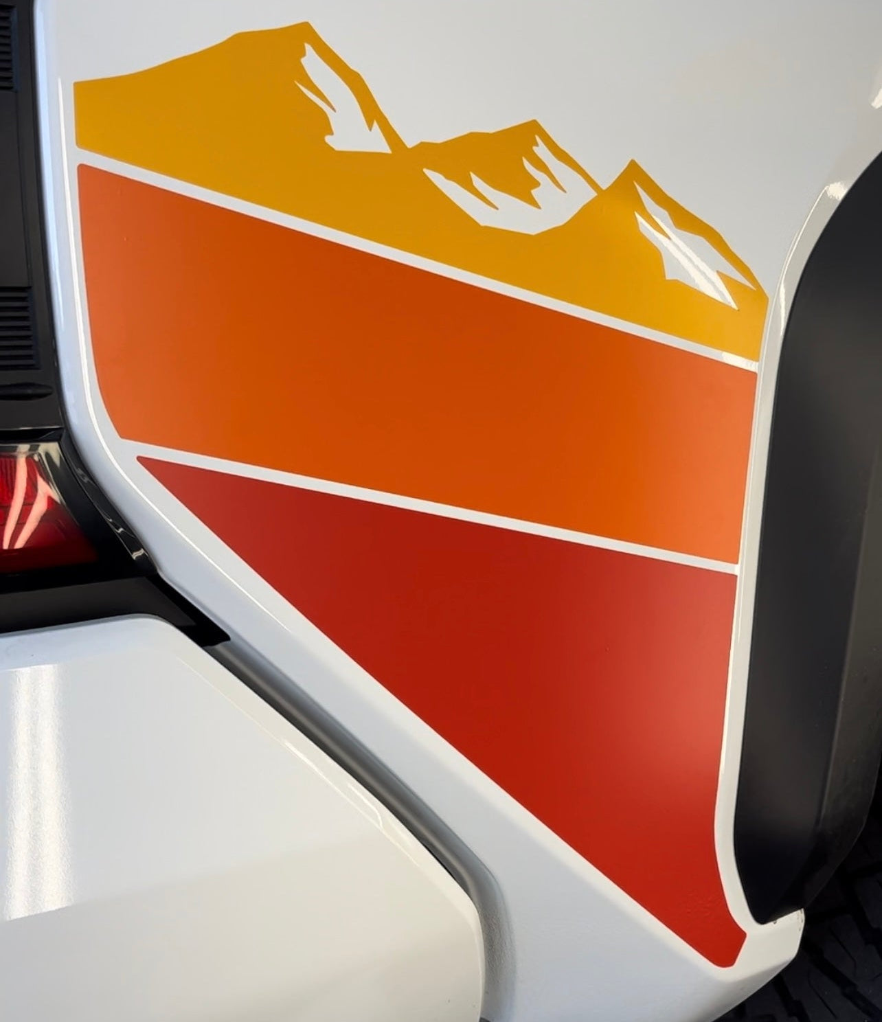 2024+  Lower Bedside Decals - Designed For Tacoma
