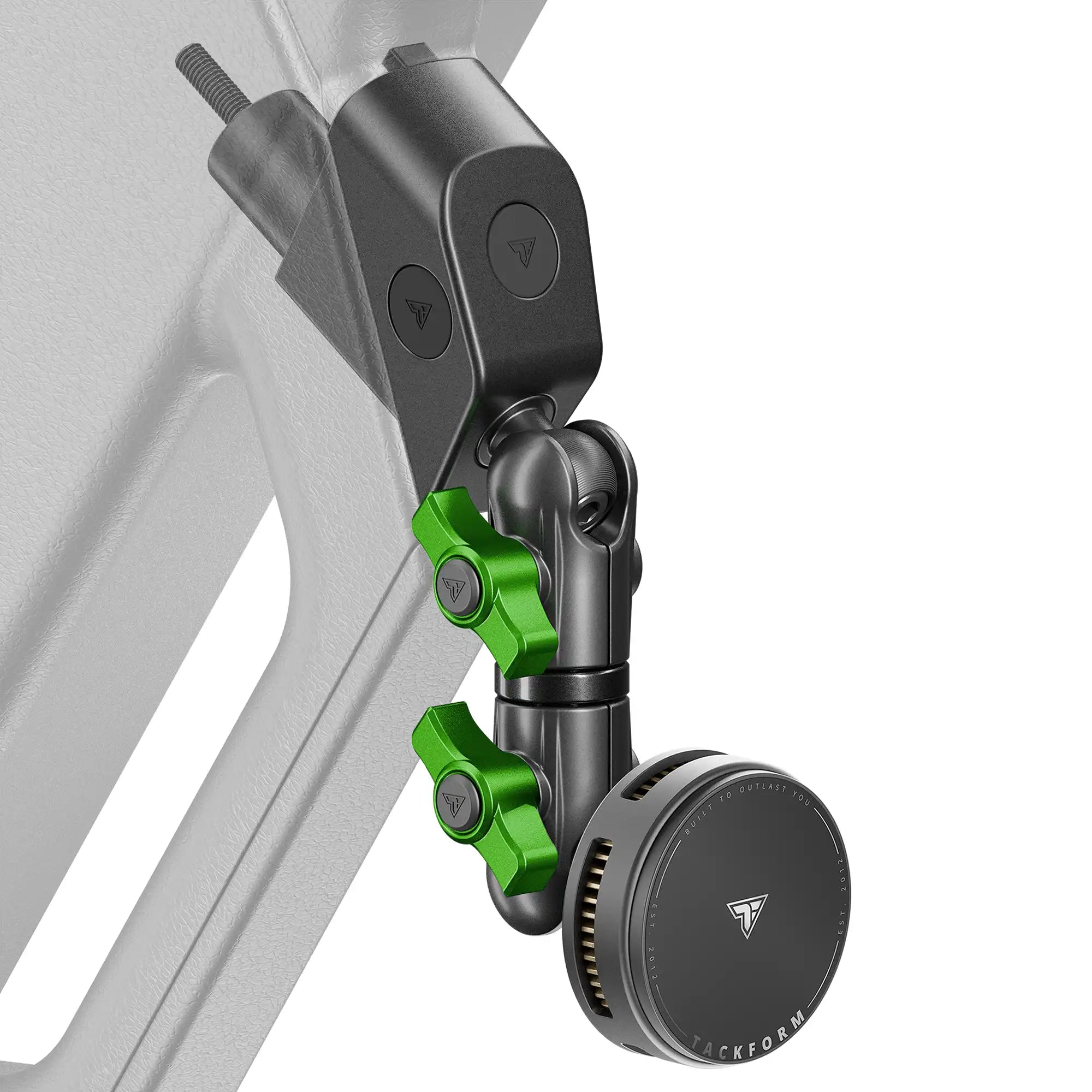 2018-2023 Jeep JL, Gladiator, and 4xe LINK™ Grab Handle Mount With Qi2/MagSafe Charging & Cooling Phone Holder | 3.5" Arm
